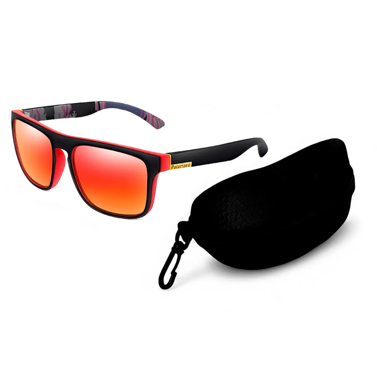 GENERICO - Lentes Gafas De Sol Polarizado Proteccion Uv Con Estuche