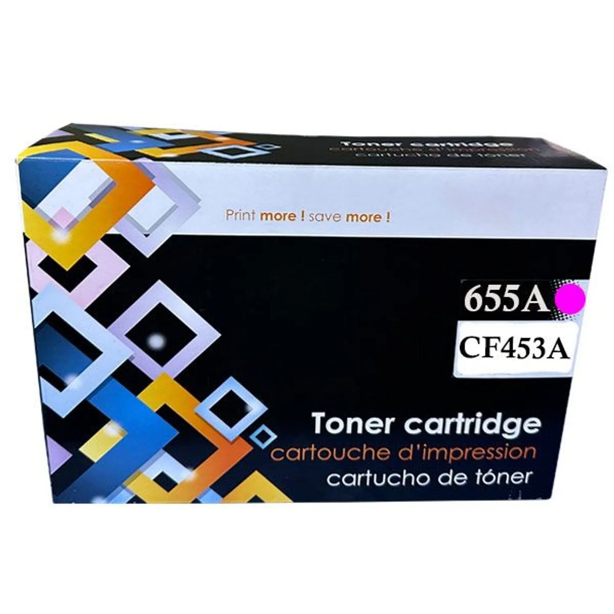 GENERICO - TÓNER COMPATIBLE HP CF453A 655A - MAGENTA