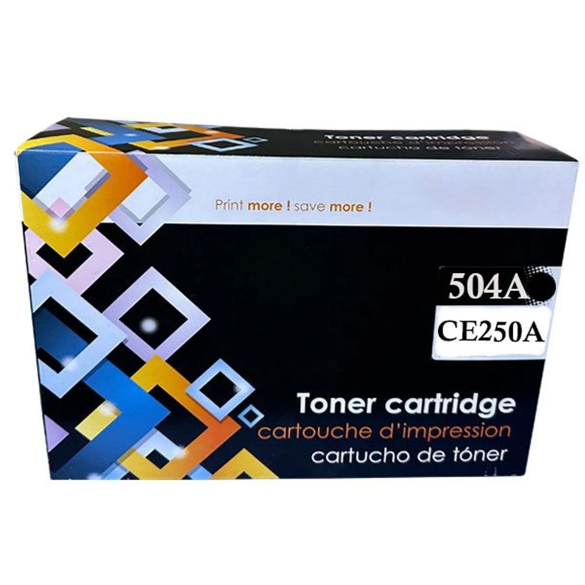 GENERICO - Toner Compatible Hp Ce250A 504A Negro Cp3525 Cm3530