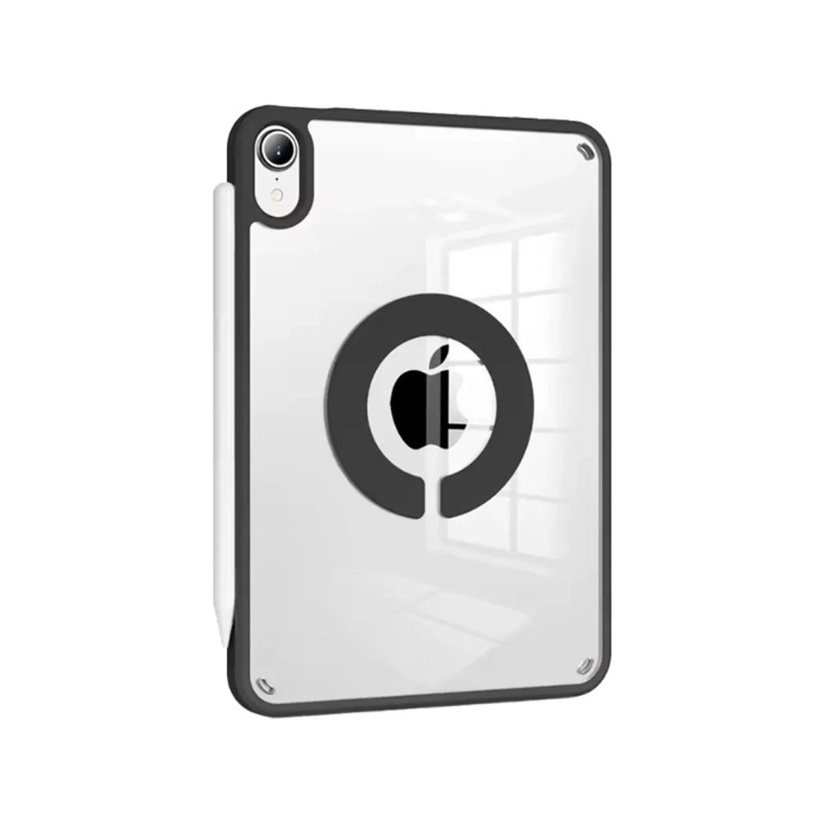 OEM - Case MAGNÉTICO DESMONTABLE para iPad Air 6 (13") de CUERO NEGRO PU