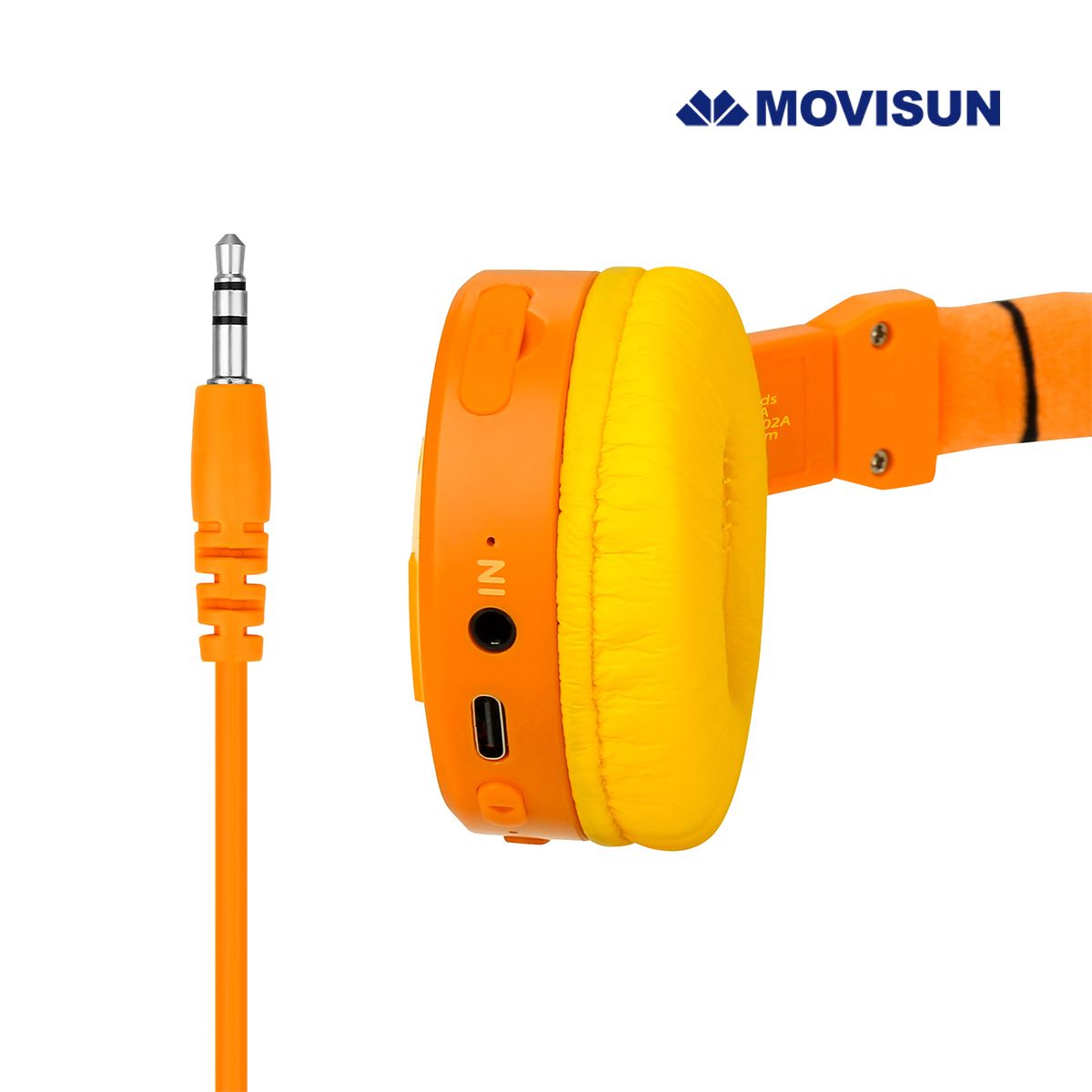 MOVISUN - Audífonos Bluetooth MOVISUN URBAN KIDS TIGRE