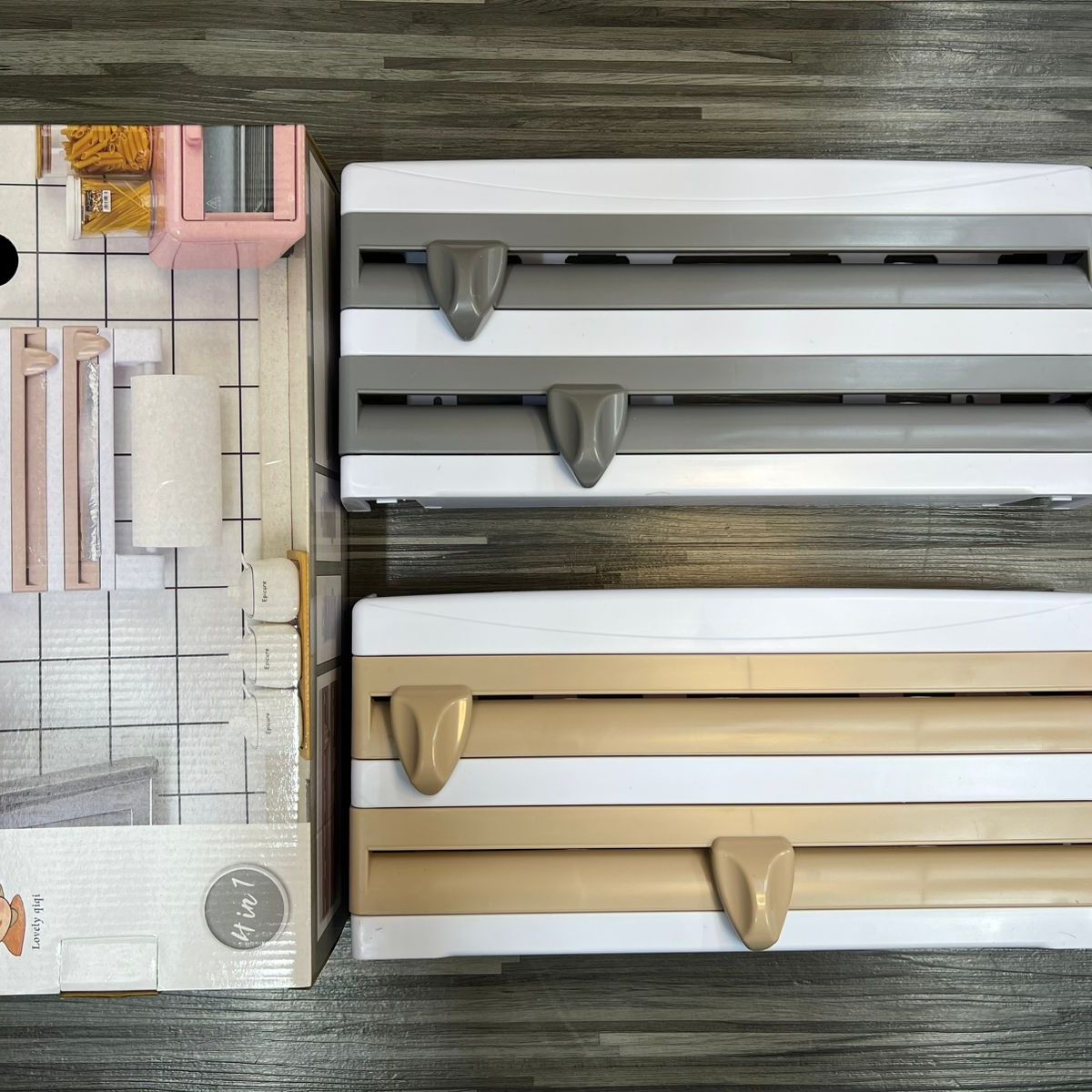 GENERICO - PORTA PAPEL MULTIFUNCIONAL 4 EN 1