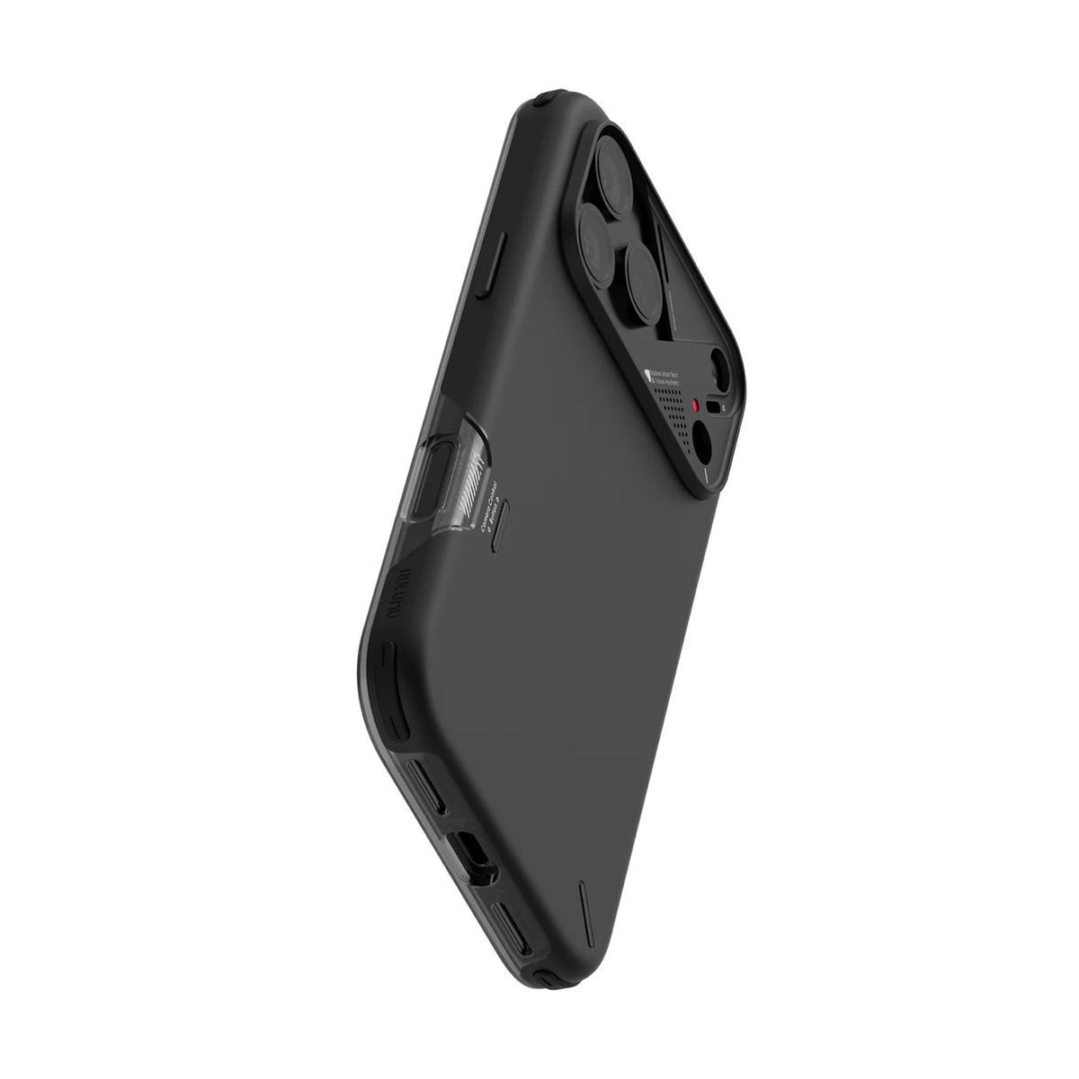 AULUMU - Case iPhone 17 Pro Max Aprueba Golpes Con MagSafe + Control de Cámara Negro