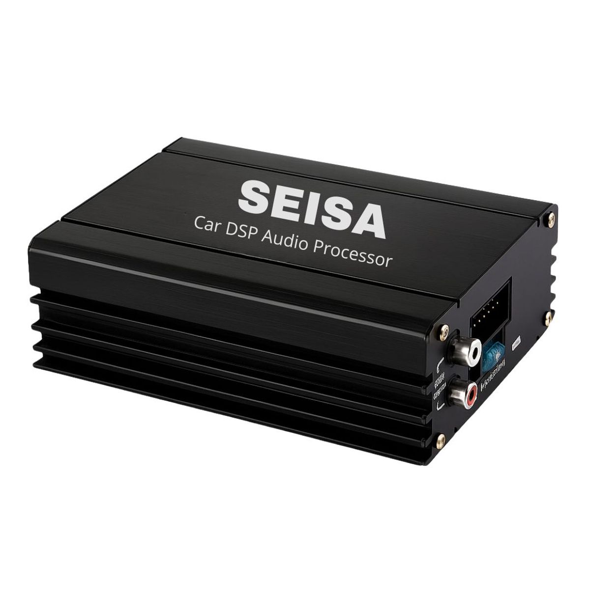 SEISA - Amplificador de Audio DSP Bluetooth para Auto 4×50 W con Ecualizador Procesador y Control App