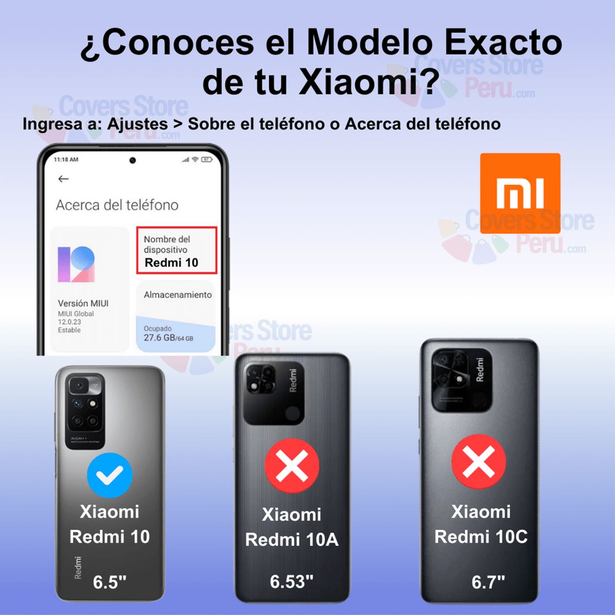 GENERICO - Funda para Xiaomi Redmi 10 Holder Parante + Anillo Negro