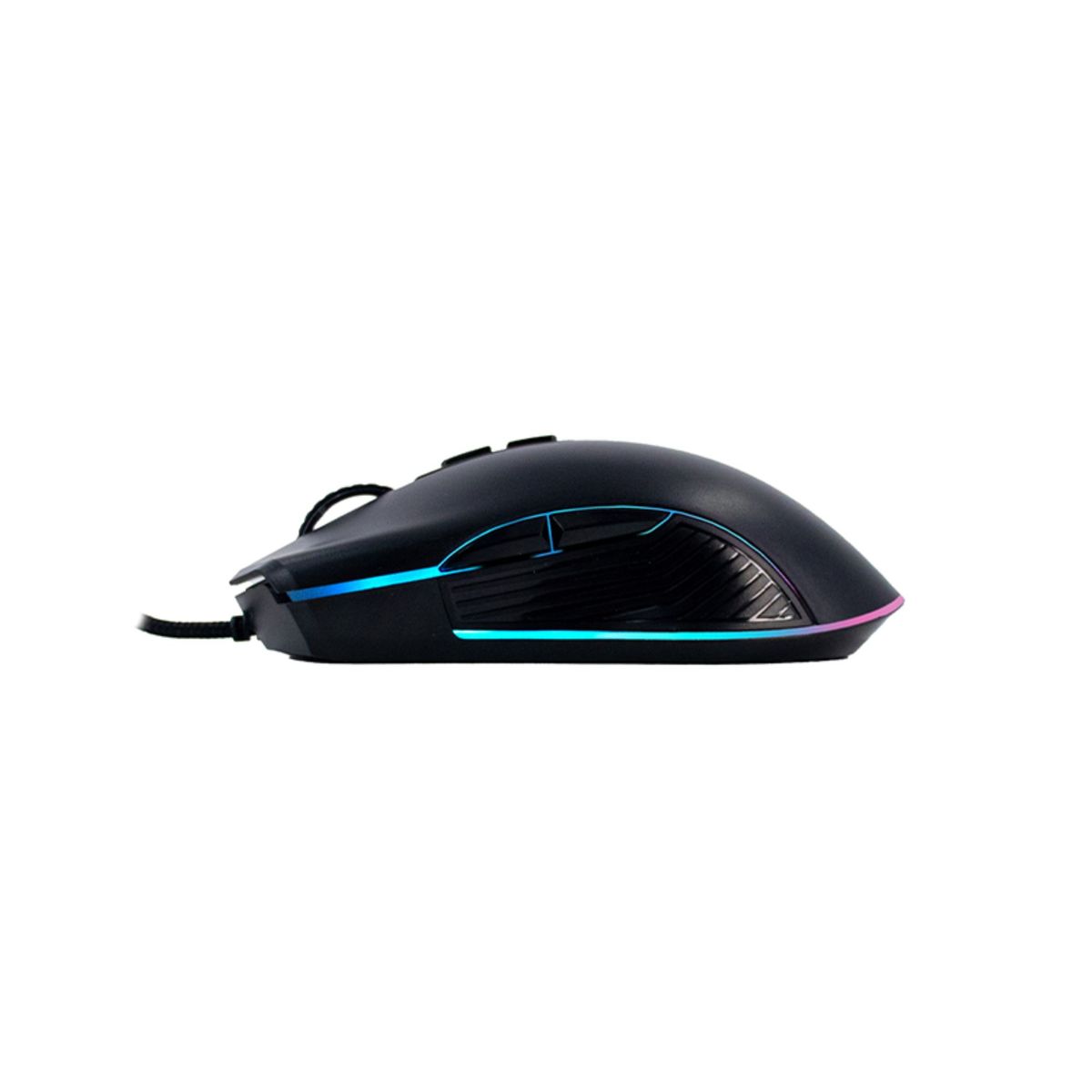 TEROS - MOUSE GAMER TEROS TE-1233G DPI HASTA 7200 RGB7 BOTONES USB NEGRO