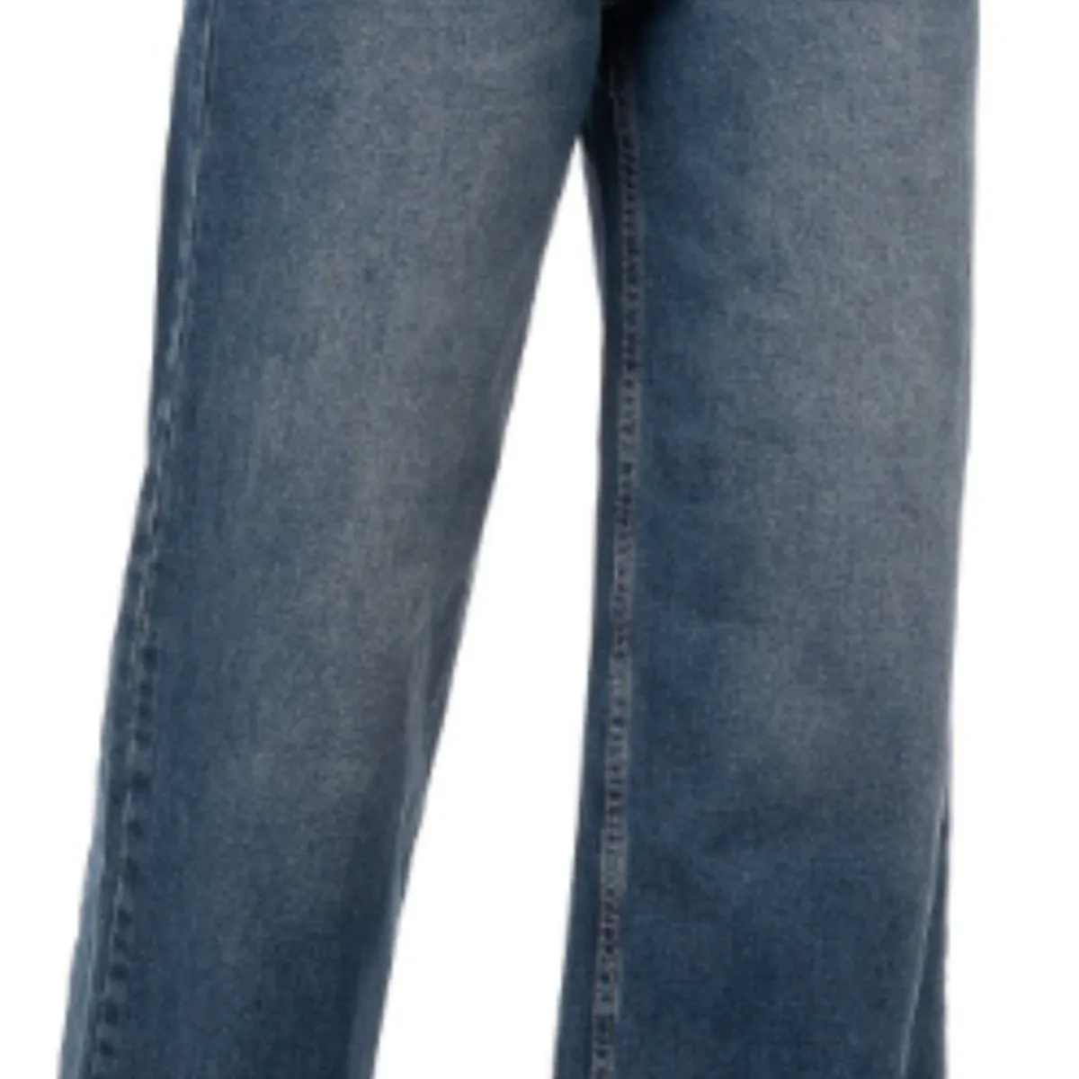 GENERICO - PANTALON JEAN WIDE LEG PARA MUJER