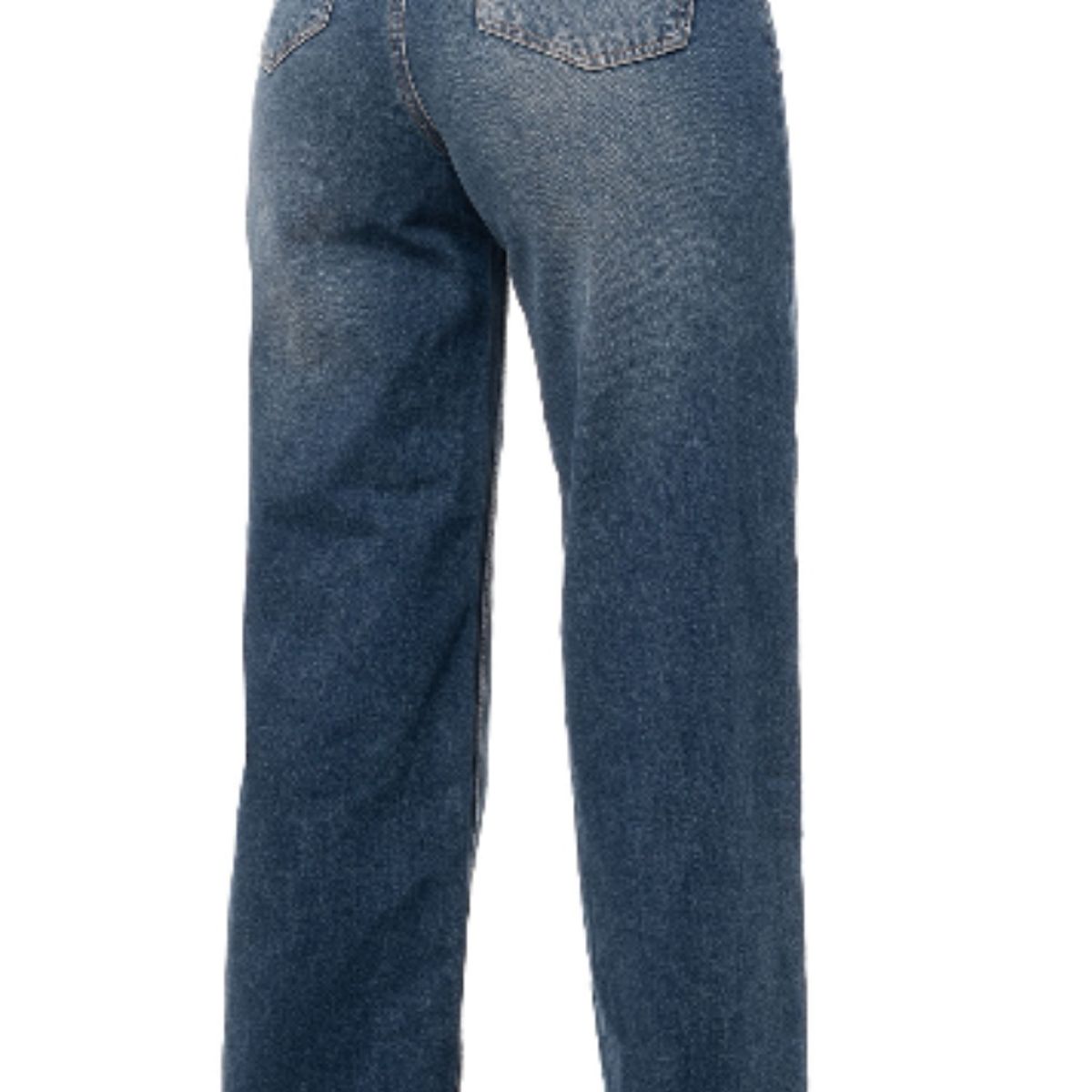 GENERICO - PANTALON JEAN WIDE LEG PARA MUJER