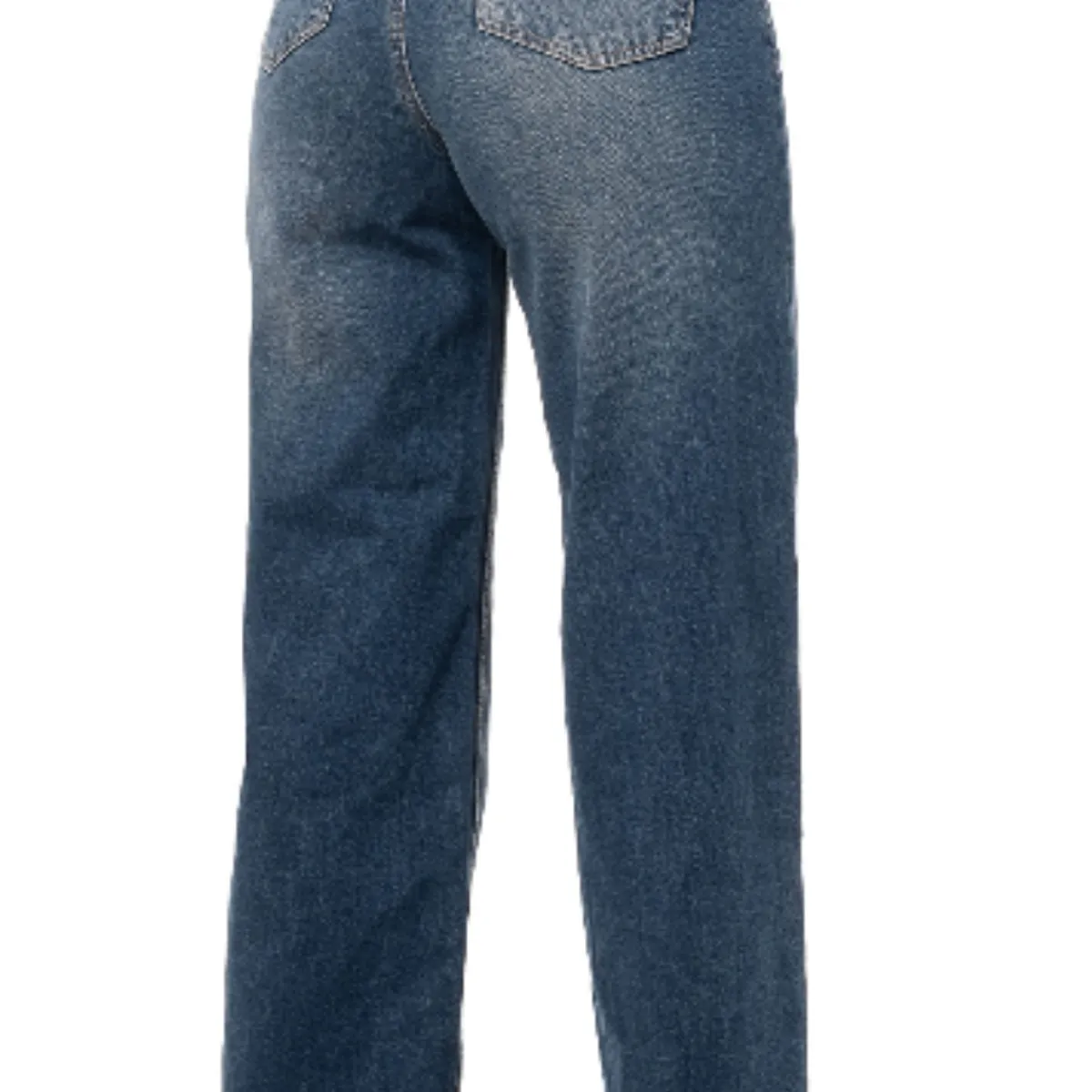 GENERICO - PANTALON JEAN WIDE LEG PARA MUJER