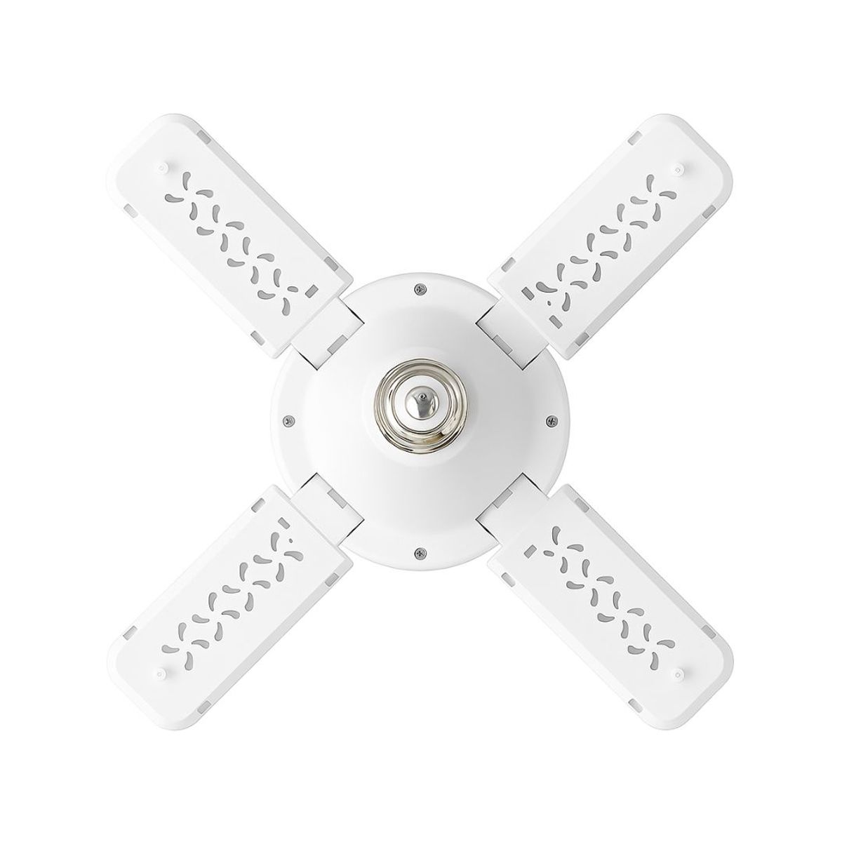 SEISA - Foco Cámara WiFi SEISA Full HD 1080P con Luz LED Plegable 360° Visión Nocturna a Color y Audio