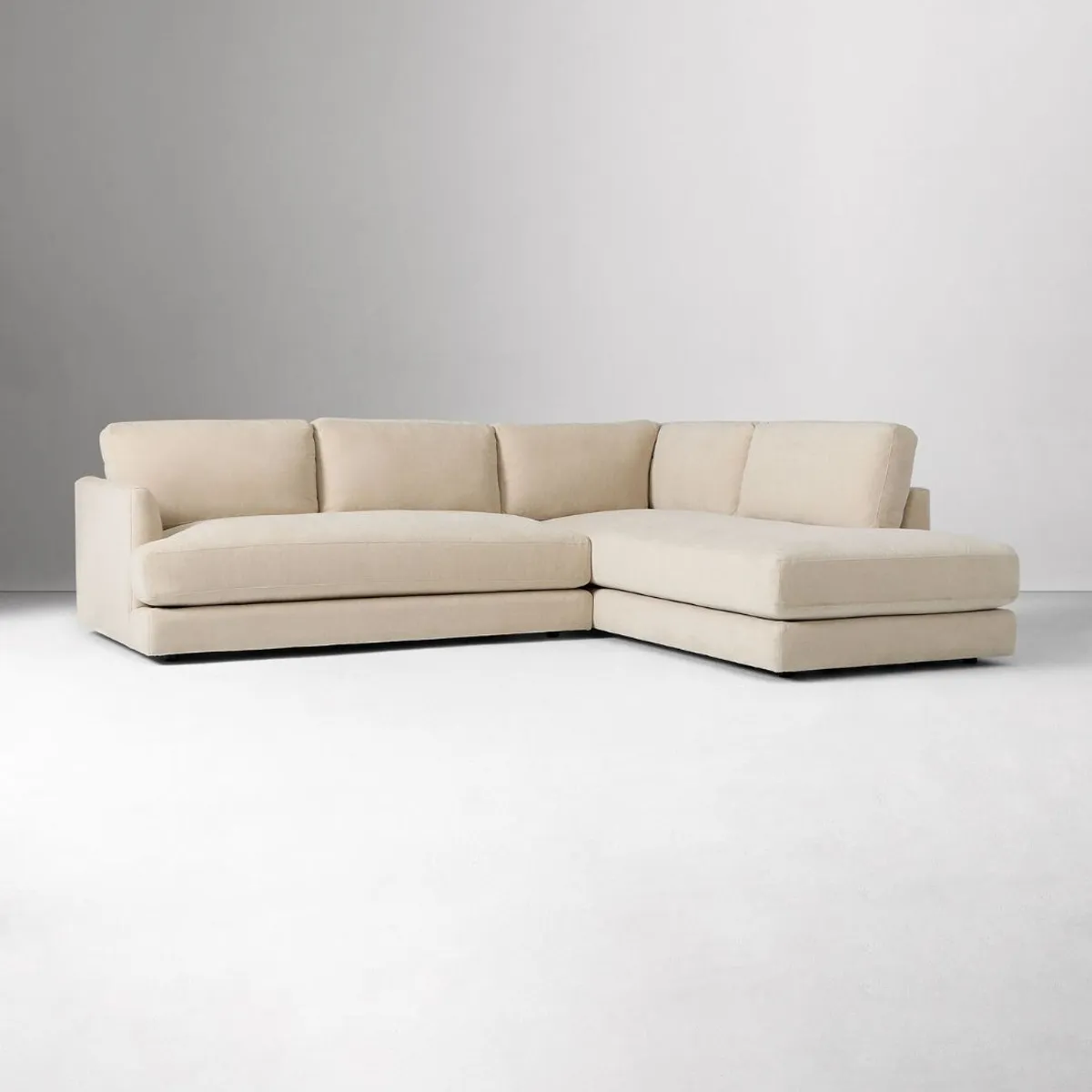 GENERICO - Seccional Haven en Forma L en Tela Chenille Antifluido