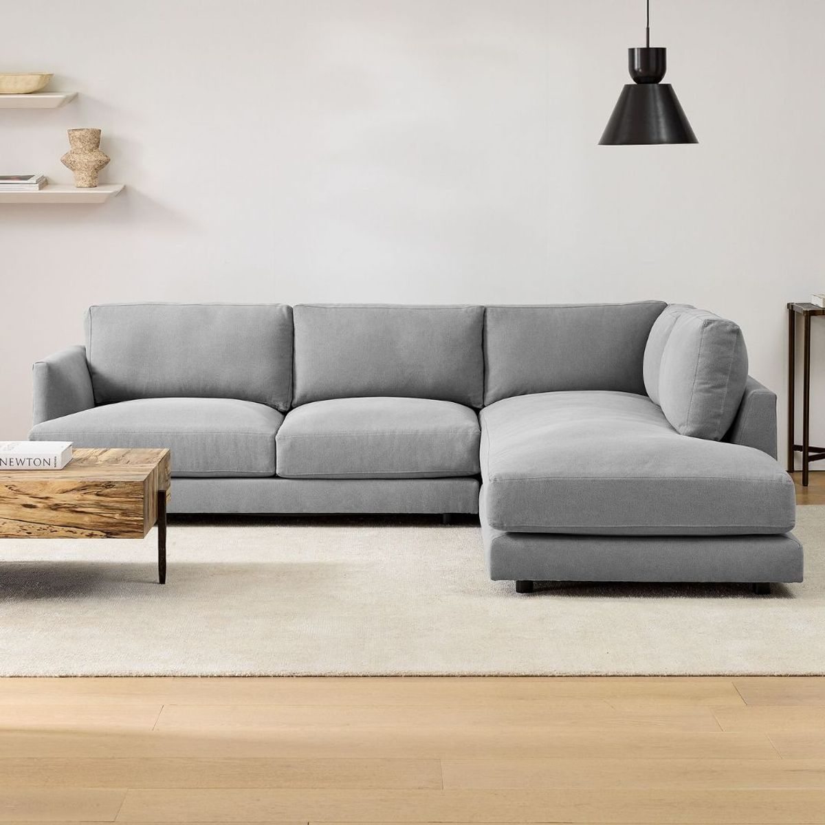 Seccional Haven en Forma L en Tela Chenille Antifluido, marca GENERICO - Foto 2