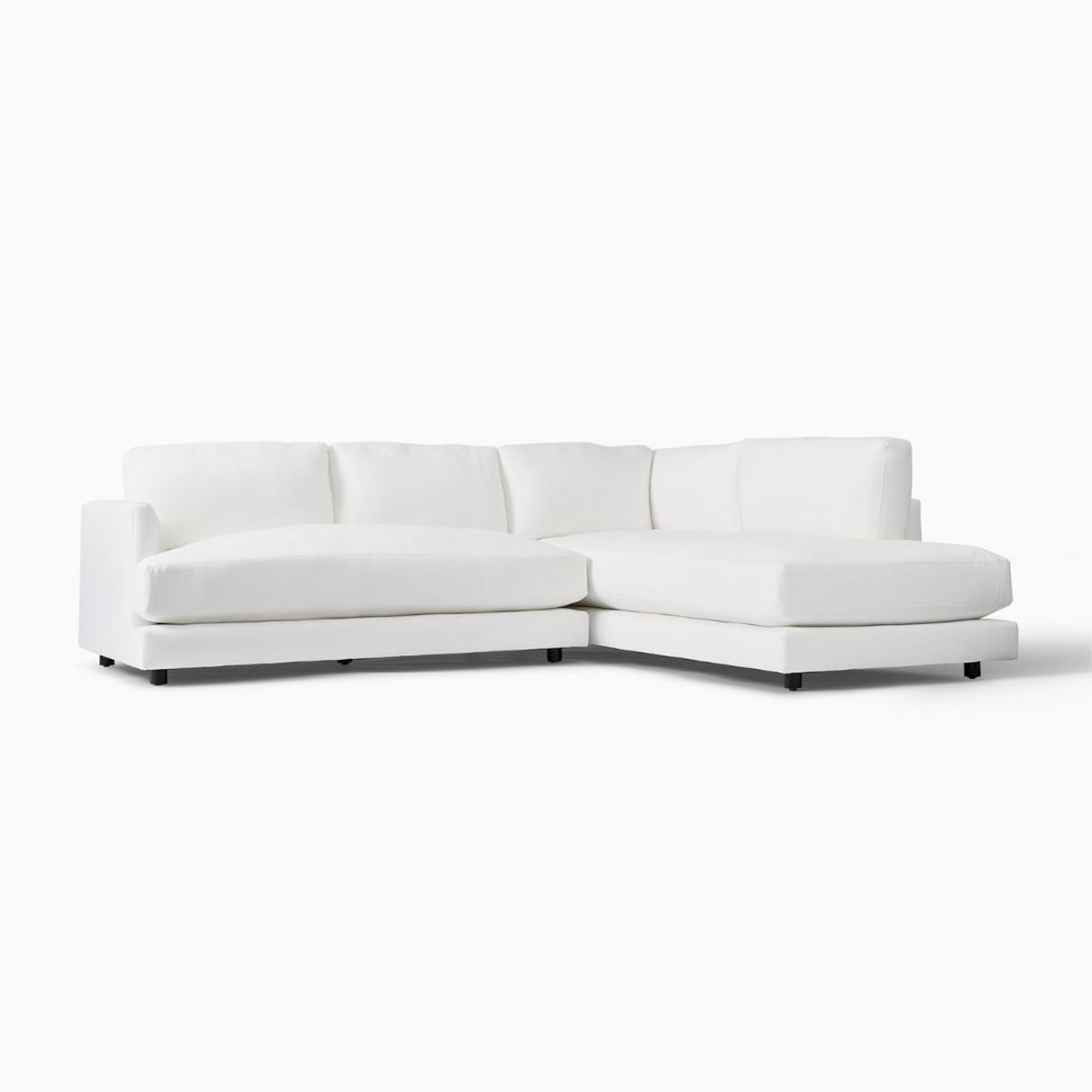 GENERICO - Seccional Haven en Forma L en Tela Chenille Antifluido