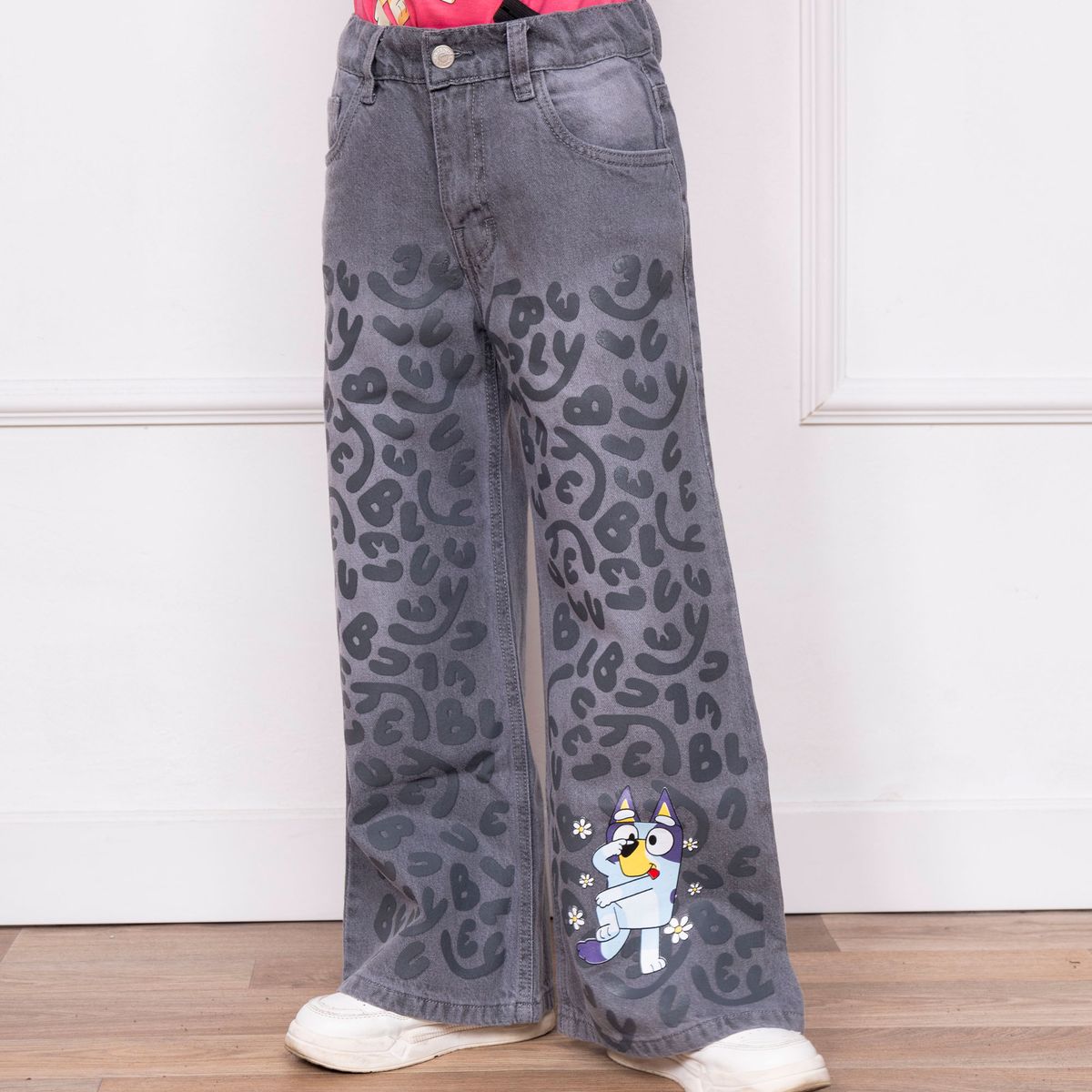 BLUEY - PANTALON BLUEY NIÑA - DENIM BROKER