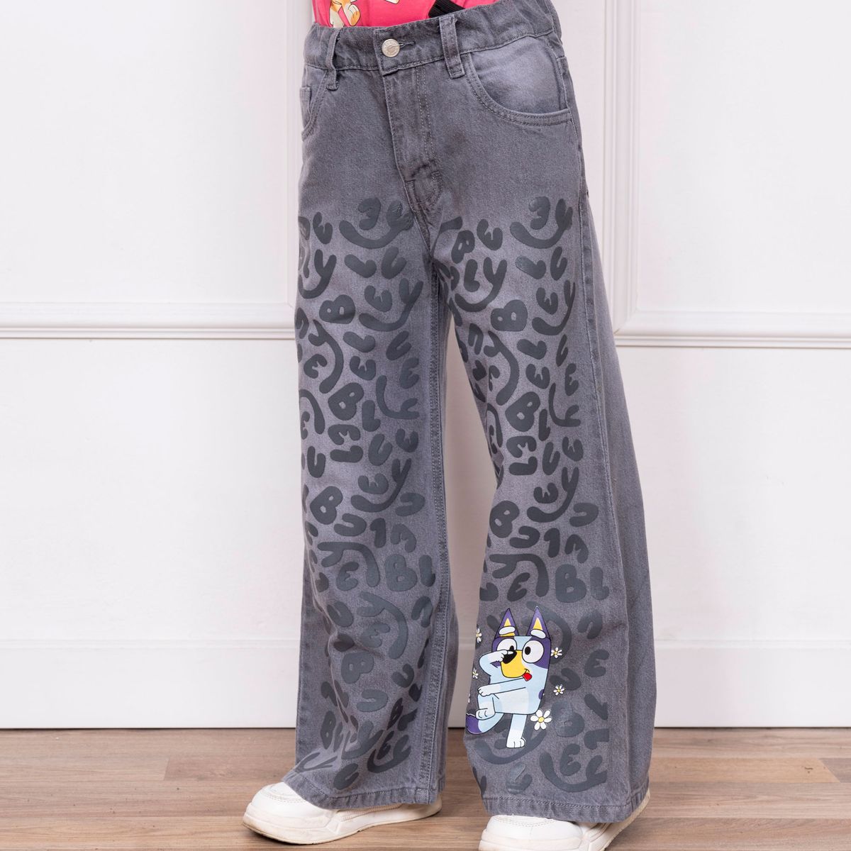 BLUEY - PANTALON BLUEY NIÑA - DENIM BROKER
