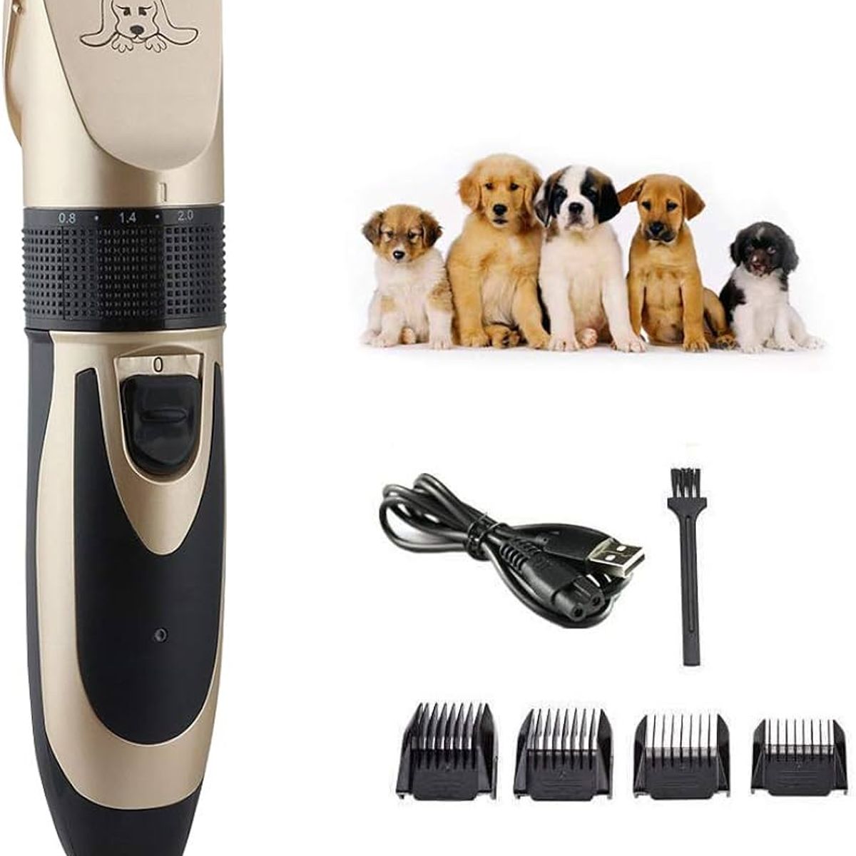 GENERICO - Maquina Kit Corta Pelo Para Perro Gato Inalambrico Mascotas