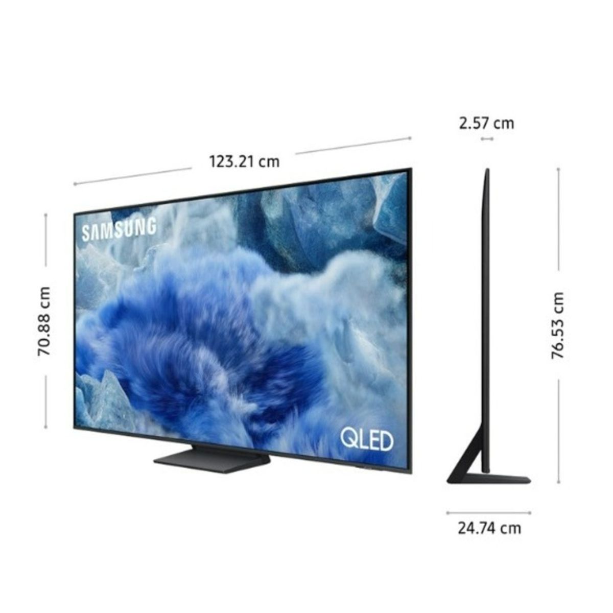 SAMSUNG - Televisor Samsung 55 QLED Smart UHD 4K Vision Ai 55Q8F