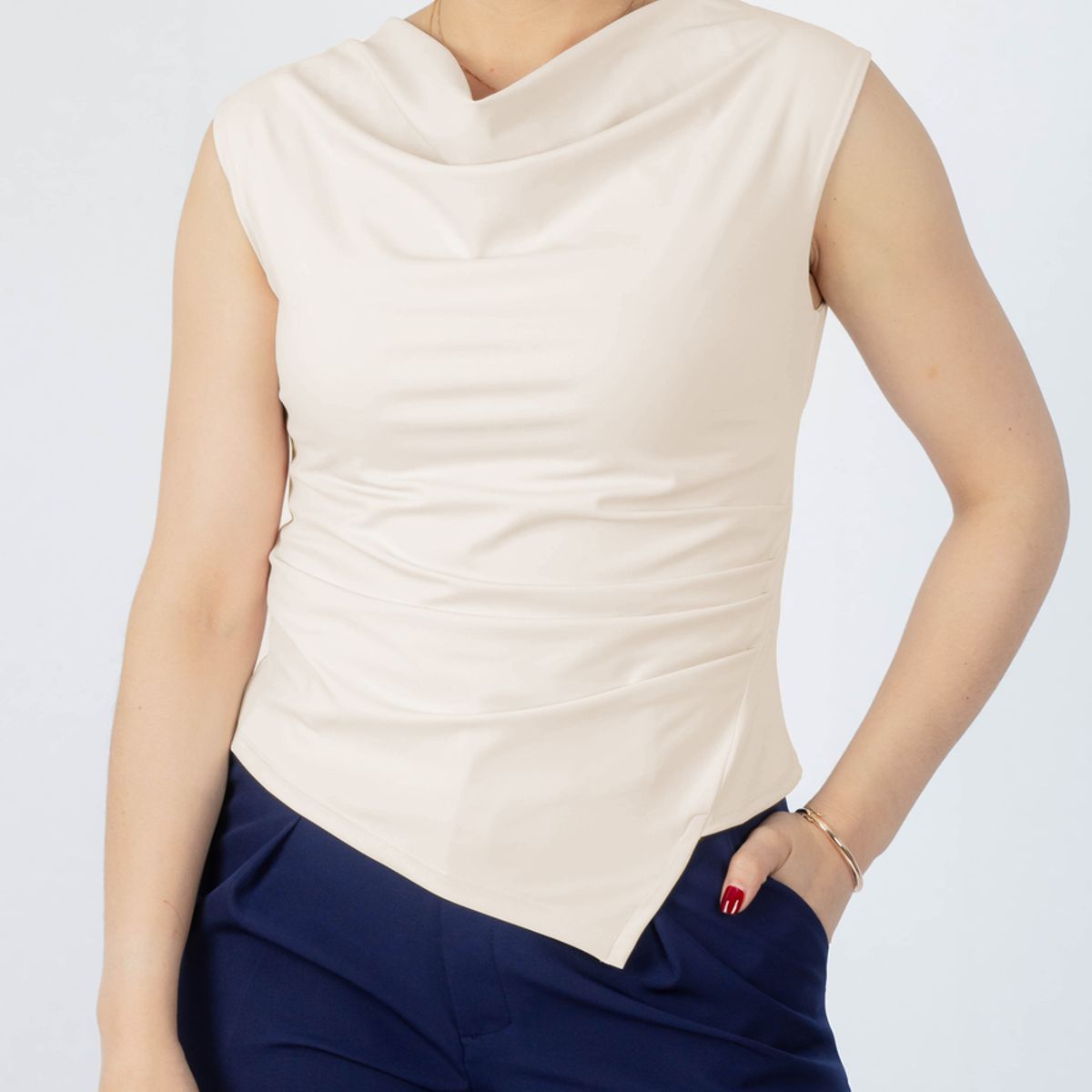 TULULA - Top Casual Mujer Ambar