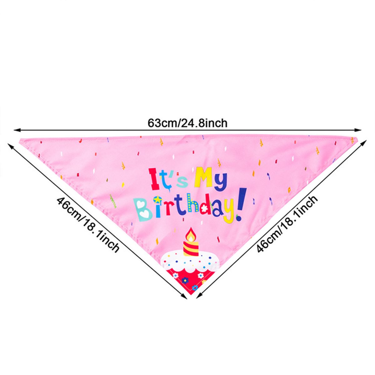 GENERICO - Kit Cumpleaños para Mascotas - Rosa