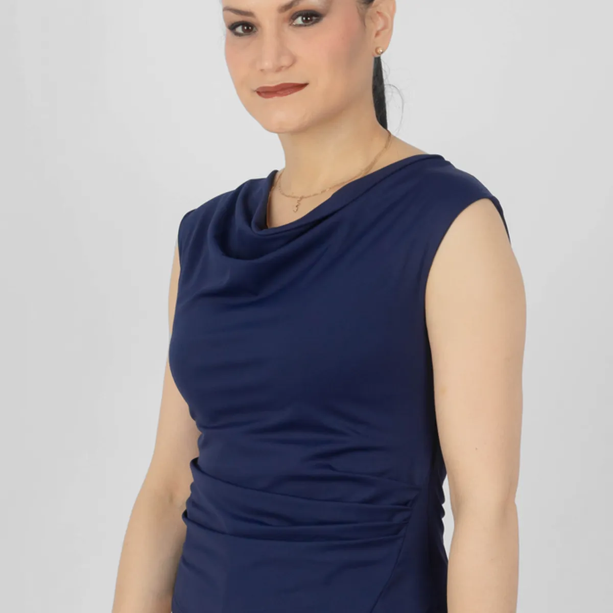 TULULA - Top Casual Mujer Ambar