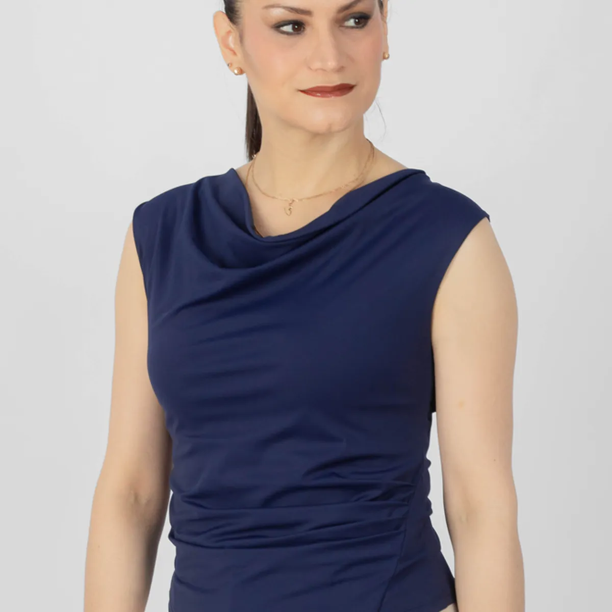 TULULA - Top Casual Mujer Ambar