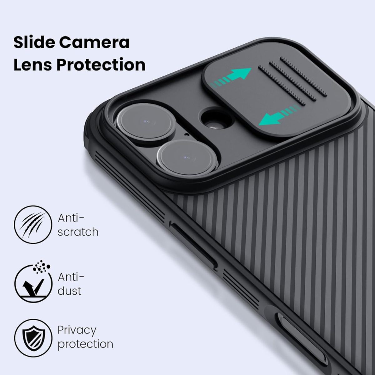 NILLKIN - CASE PARA IPHONE 17 NILLKIN CAMSHIELD