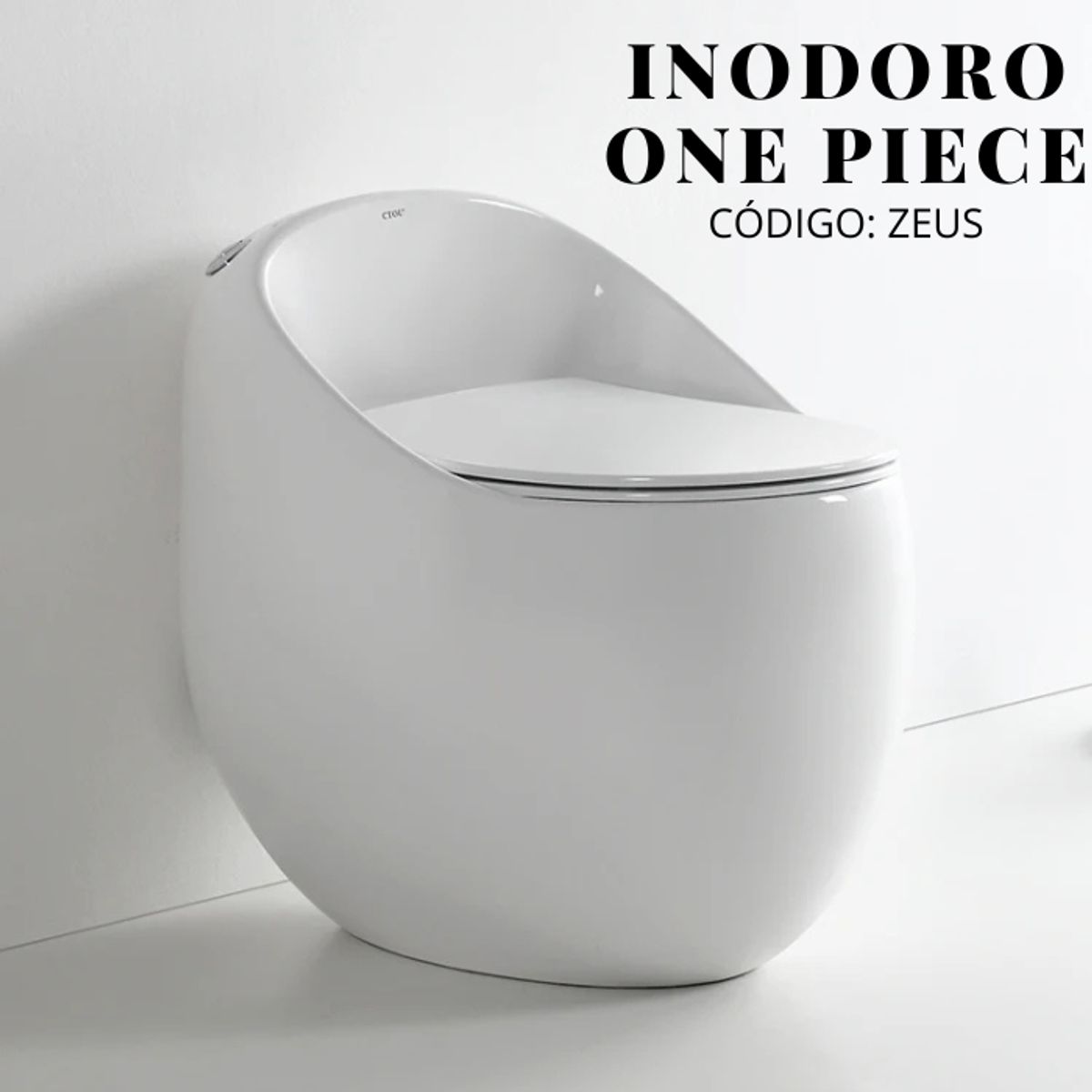 FRATELLI - INODORO ONE PIECE ZEUS OVALADO BLANCO