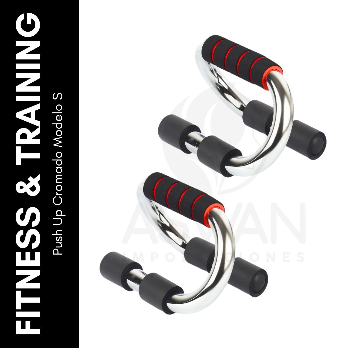 GENERICO - Push Up Cromado Modelo S