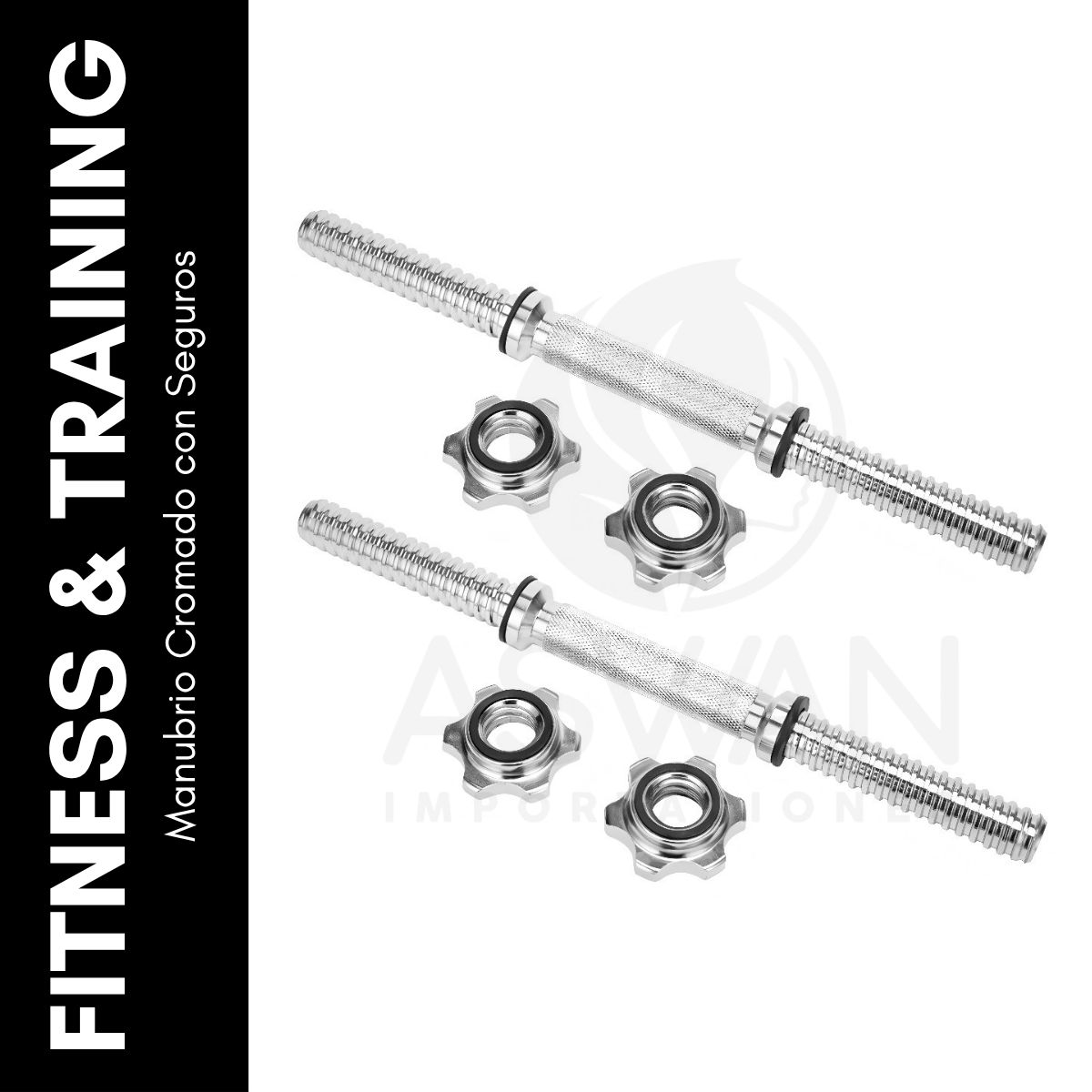 GENERICO - Manubrio Cromado con Seguros