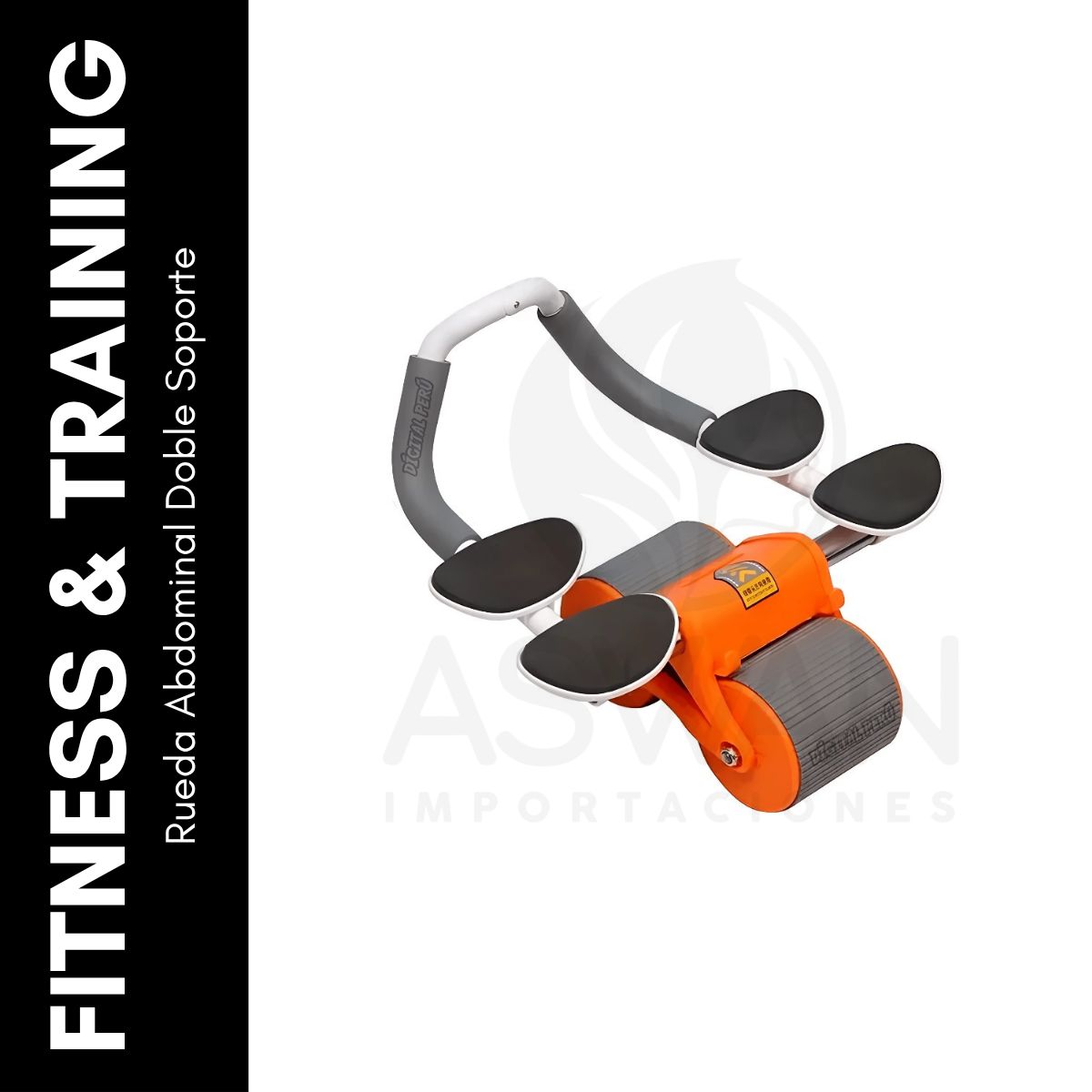 GENERICO - Rueda Abdominal Doble Soporte