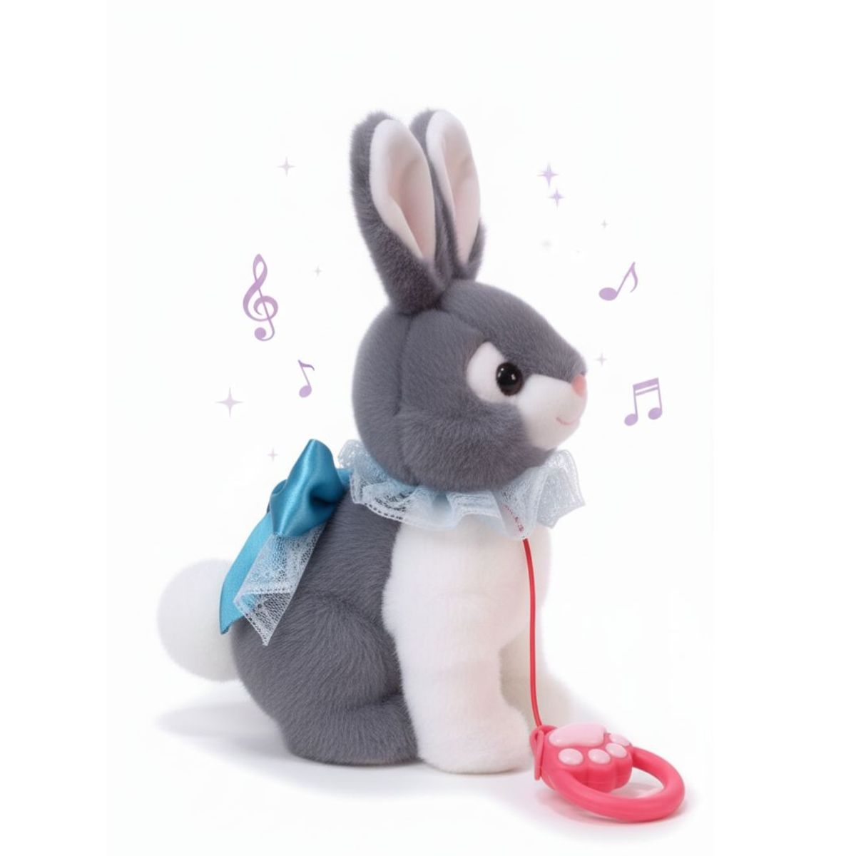 GENERICO - CONEJITO INTERACTIVO QUE HABLA Y CAMINA HOPEARL JUGUETE ELECTRÓNICO PARA NIÑOS