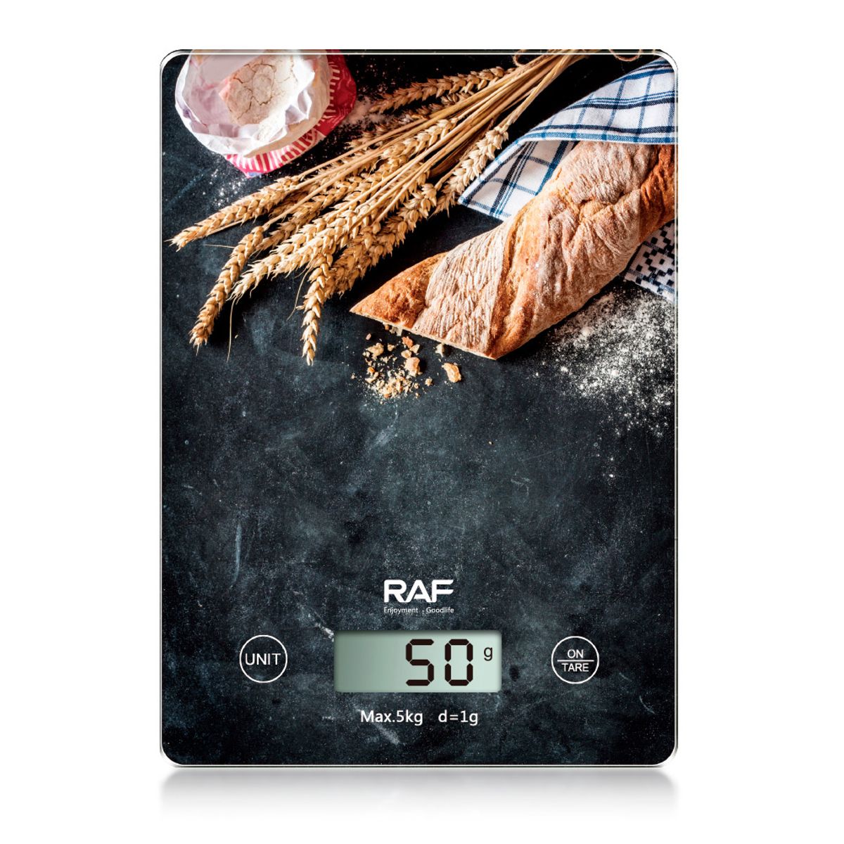 RAFF - Balanza Raf R10004 Bascula Digital De Cocina Peso Max 5kg