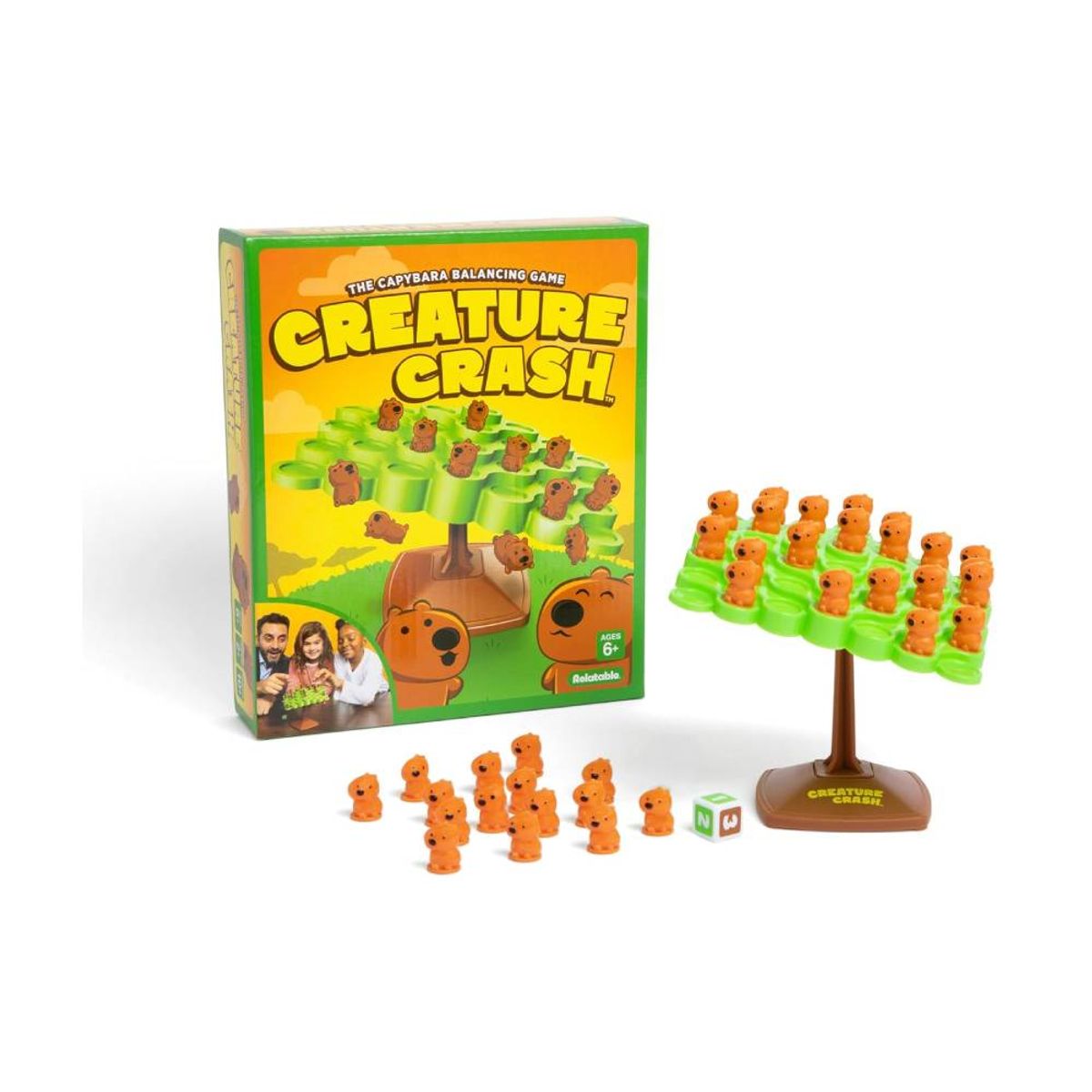 GENERICO - Creature Crash Juego de Equilibrio del Capibara