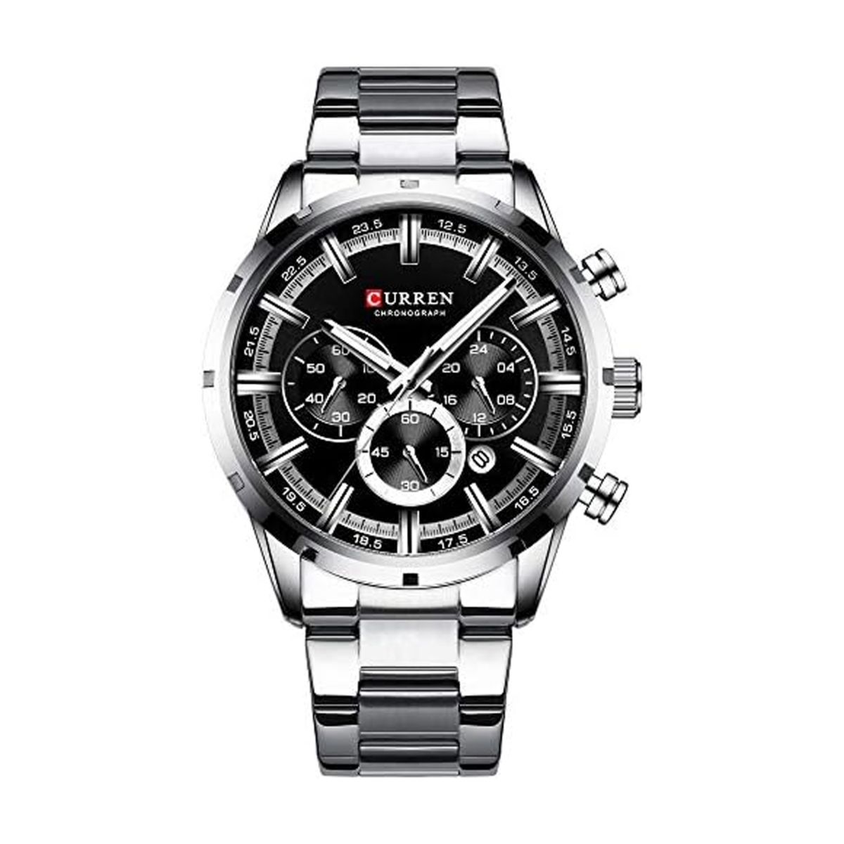 CURREN - RELOJ CURREN ORIGINAL CASUAL HOMBRE COLOR PLATEADO 8355 - CUR-34