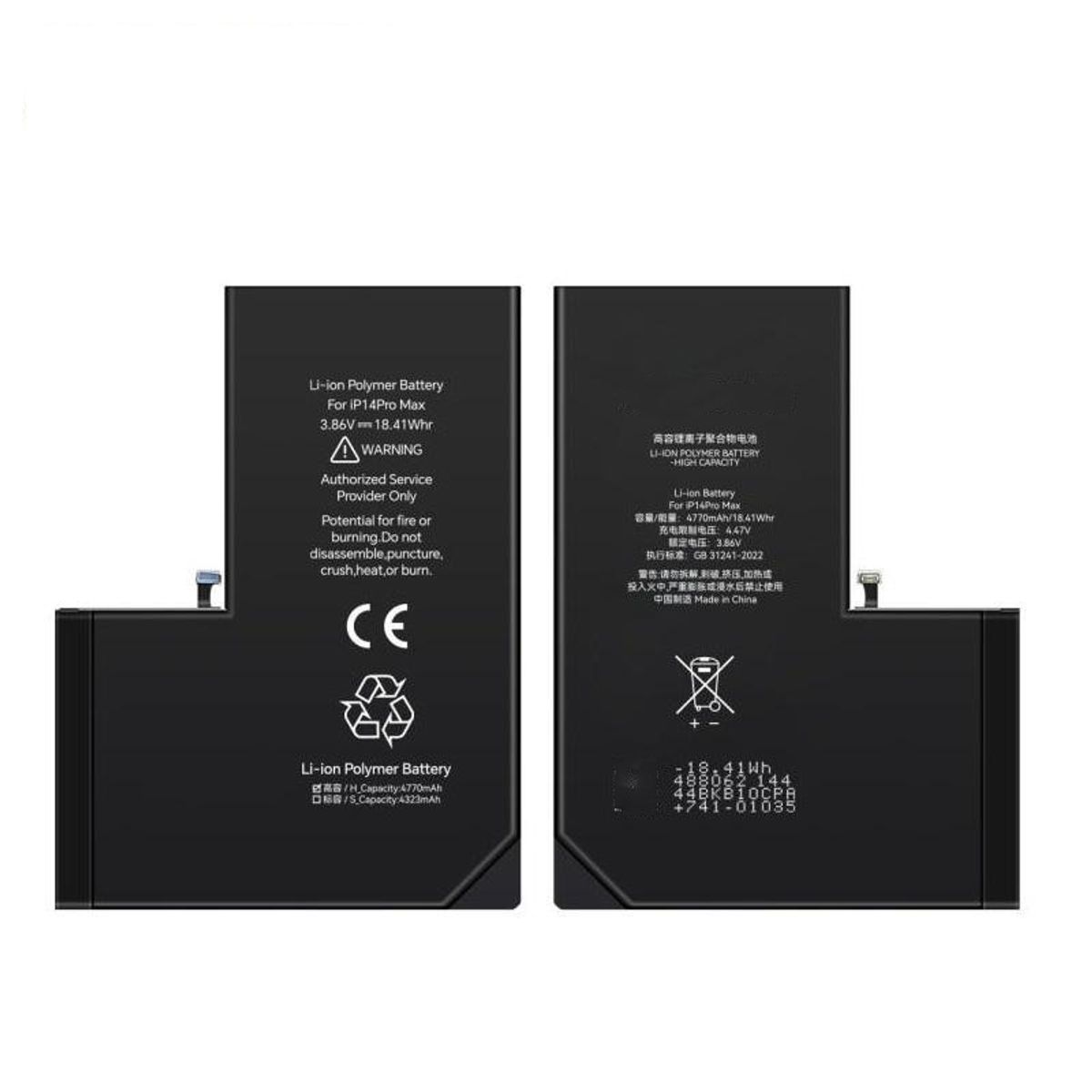 GENERICO - BATERIA PARA IPH 14 PRO MAX T-ORIGINAL