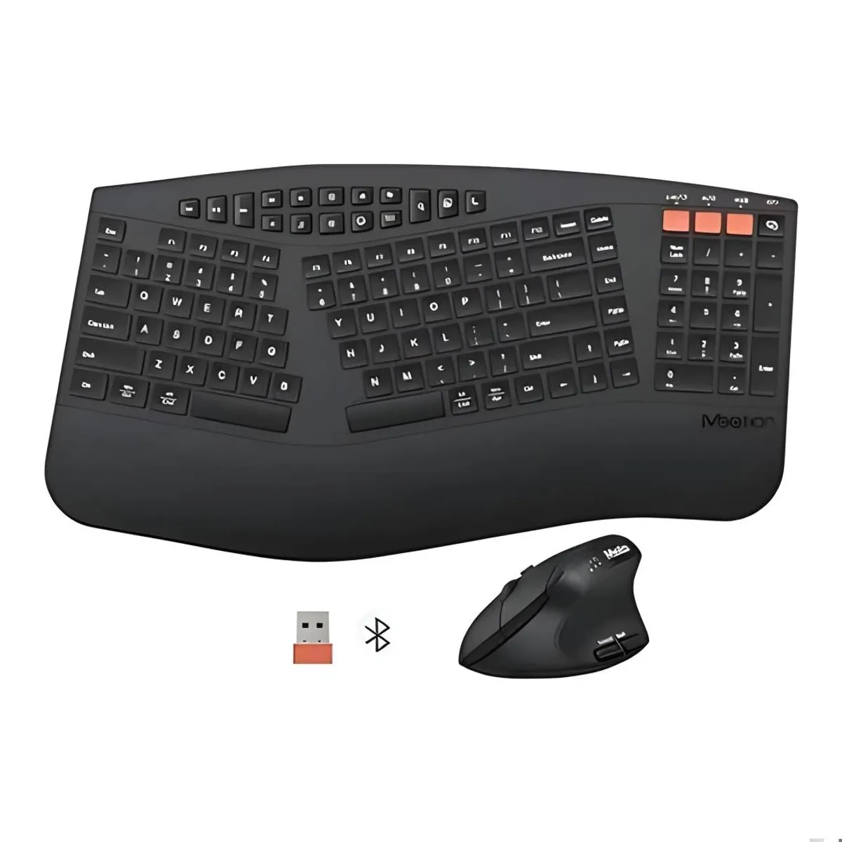 MEETION - Combo Teclado con Mouse Ergonómicos MEETION Director B2