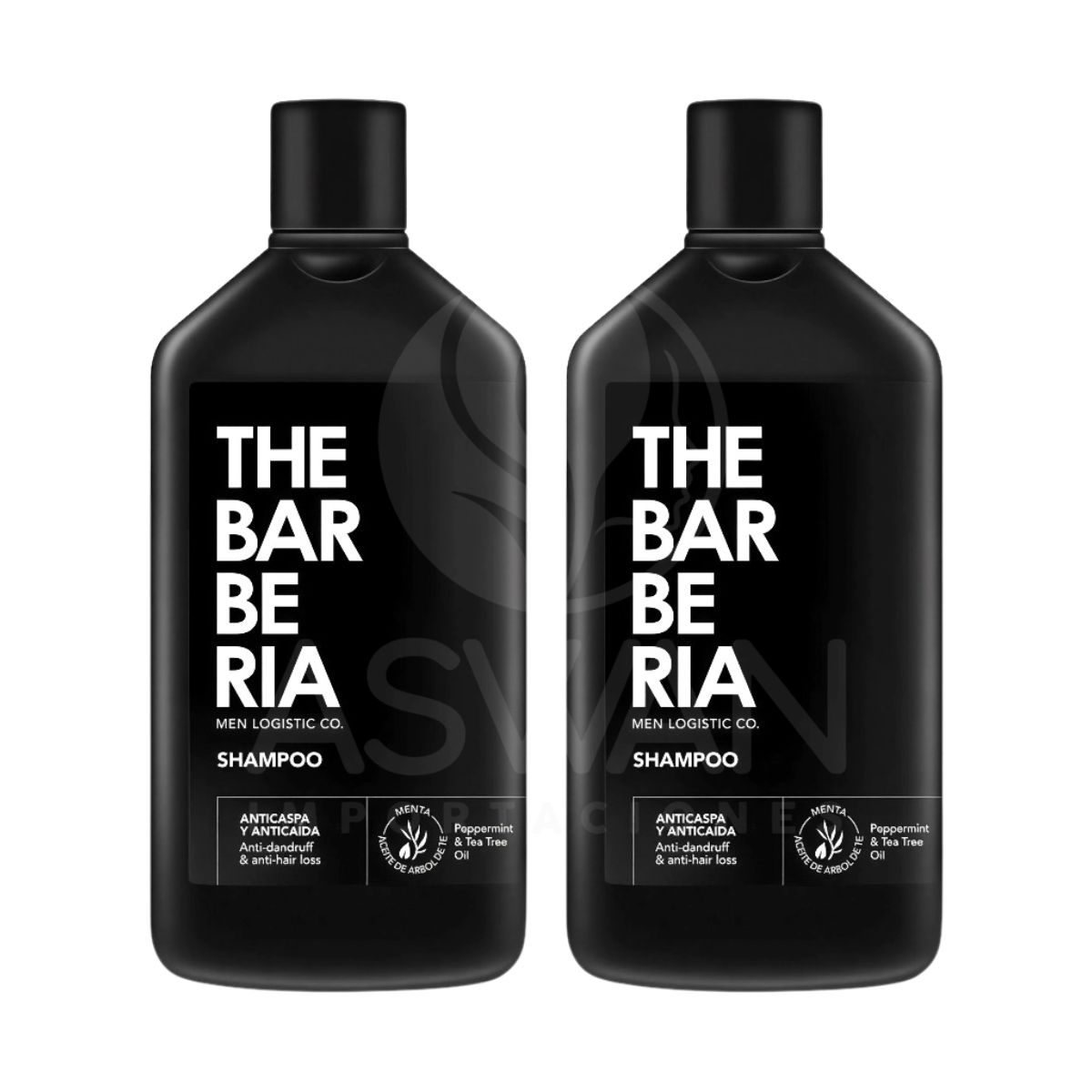 GENERICO - Pack x2 The Barberia Shampoo Anticaspa y Anticaída 300 ml