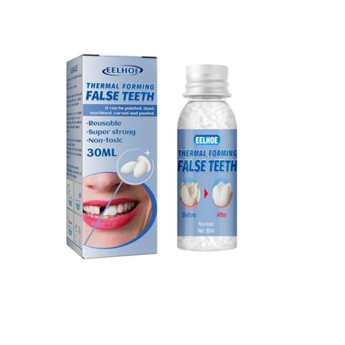 GENERICO - Diente Postizo Moldeable Resina  Blanqueamiento Dental