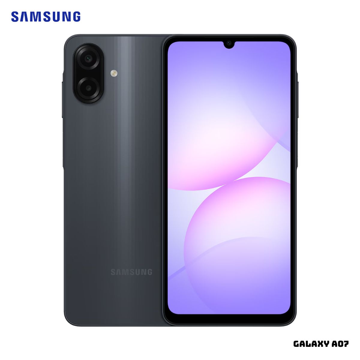 SAMSUNG - CELULAR SAMSUNG GALAXY A07 4GB RAM 64GB ROM - NEGRO