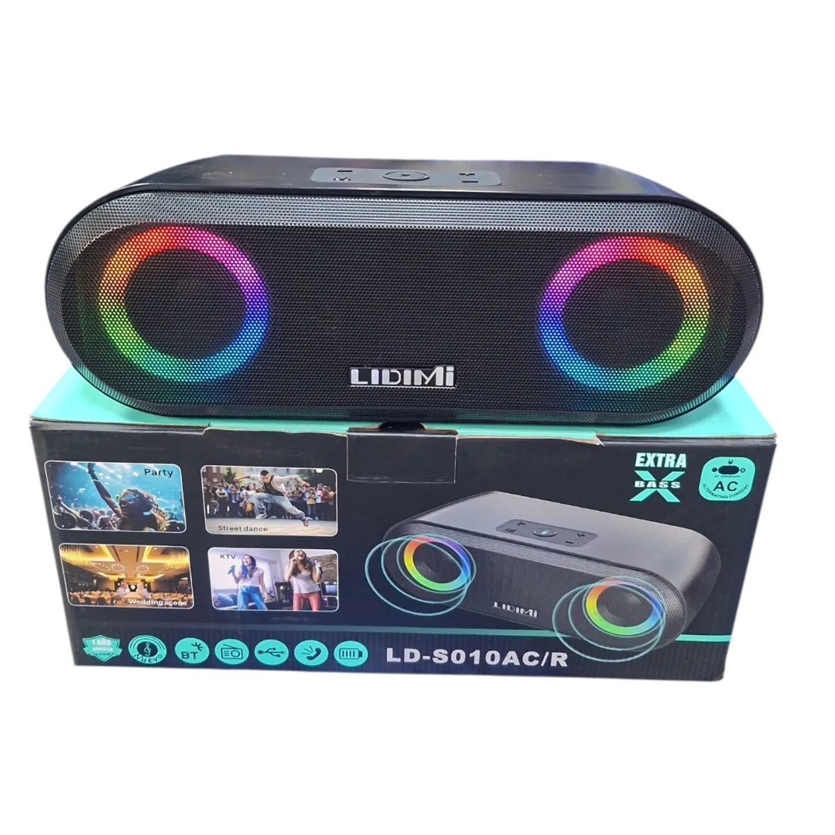 LIDIMI - Parlante Lidimi 40W usb Bluetooth fm LD-S010AC