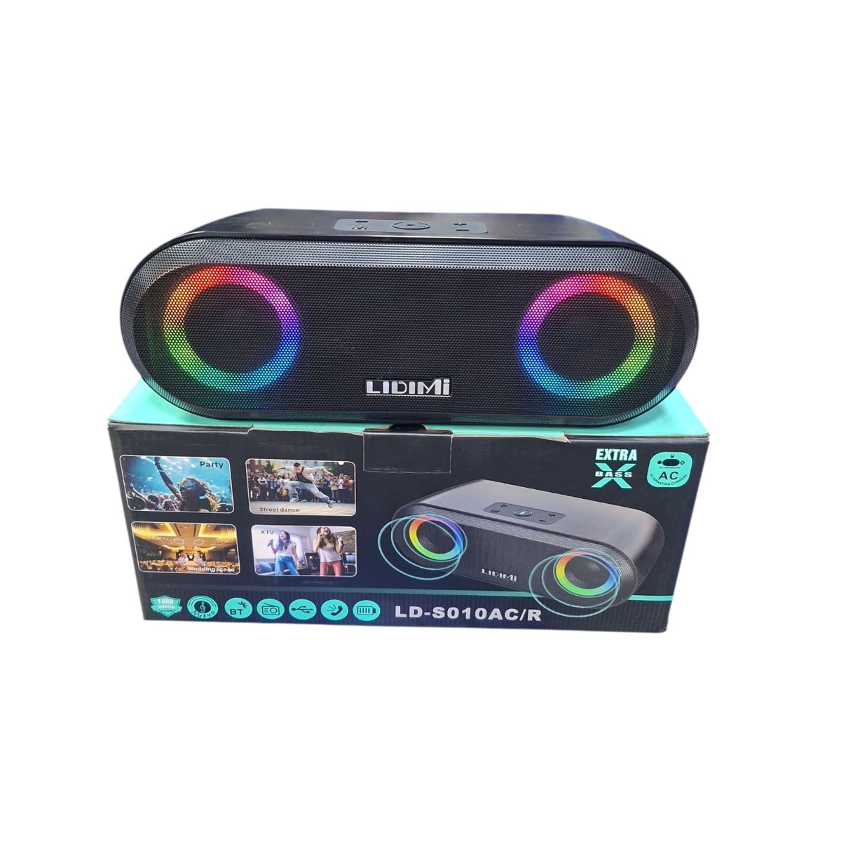 LIDIMI - Parlante Lidimi 40W usb Bluetooth fm LD-S010AC