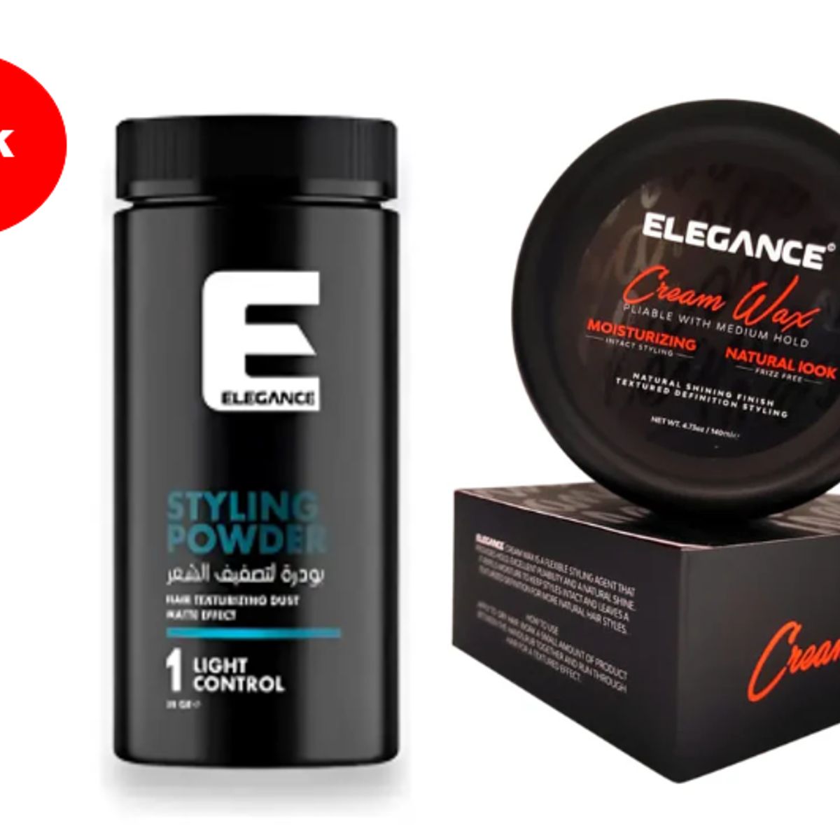 ELEGANCE - Pack Elegance Polvo texturizador + Cera Hair Cream Wax
