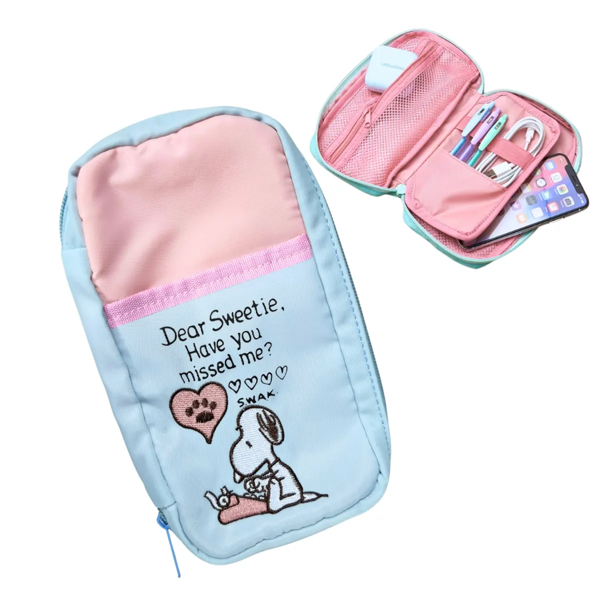 SNOOPY - SNOOPY CARTUCHERA ORGANIZADOR