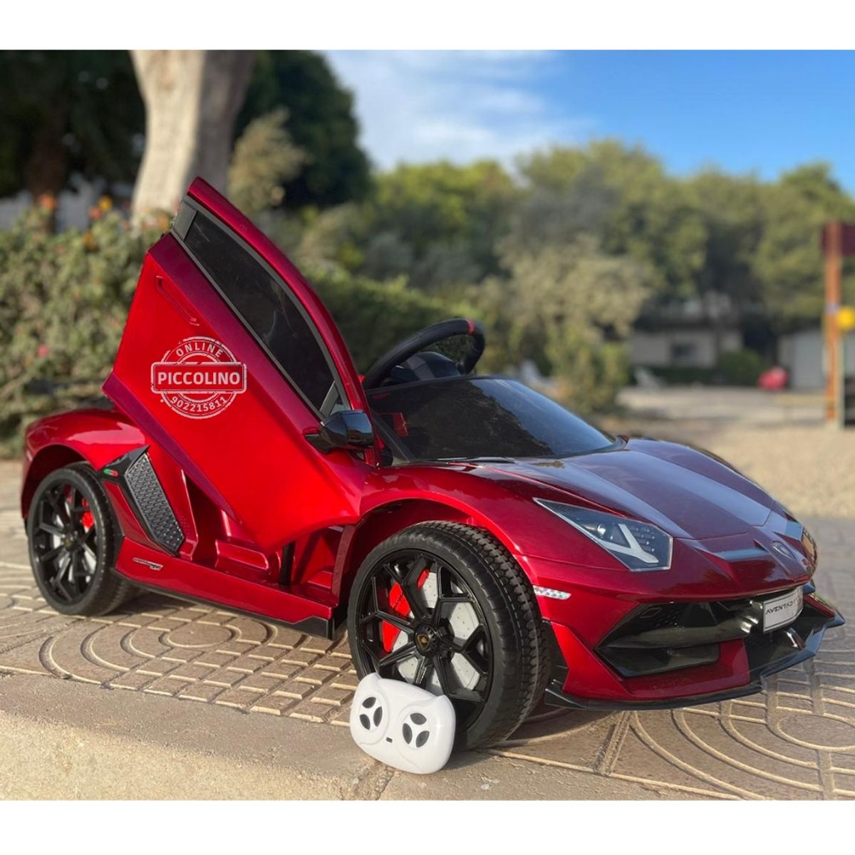GENERICO - Auto Lamborghini Aventador 24V Licenciado Carro a Bateria Para Niños