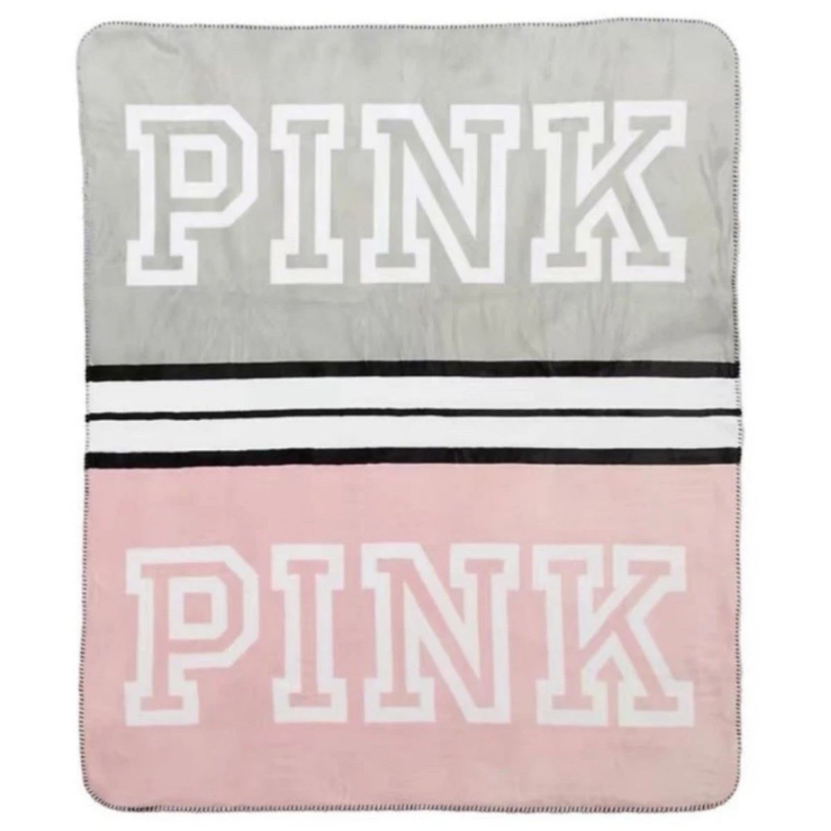 PINK - MANTA LOGO PINK VICTORIA’S SECRET SHERPA