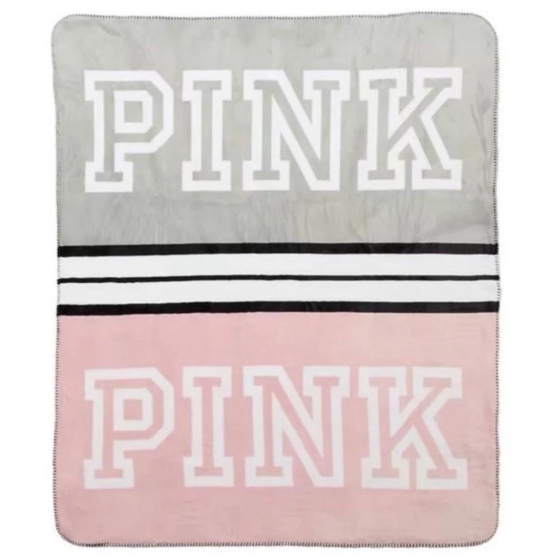 Pull Sherpa Victoria's Secret PINK - Beige Taille L - Capuche Demi-zip - Douceur