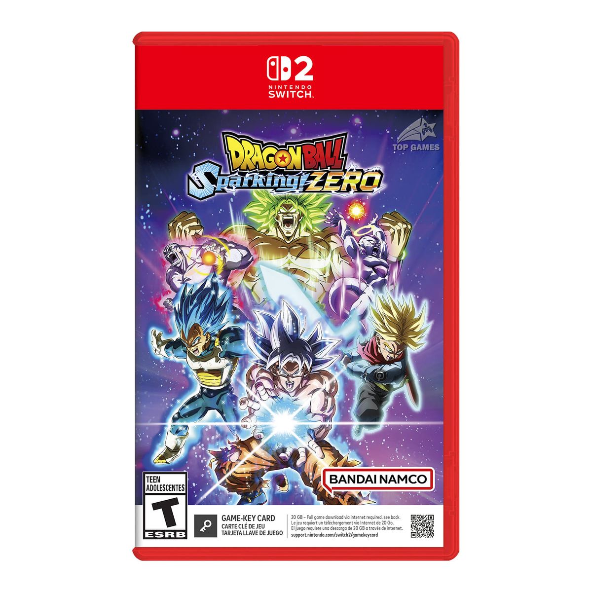 NINTENDO - DRAGON BALL SPARKING ZERO NINTENDO SWITCH 2
