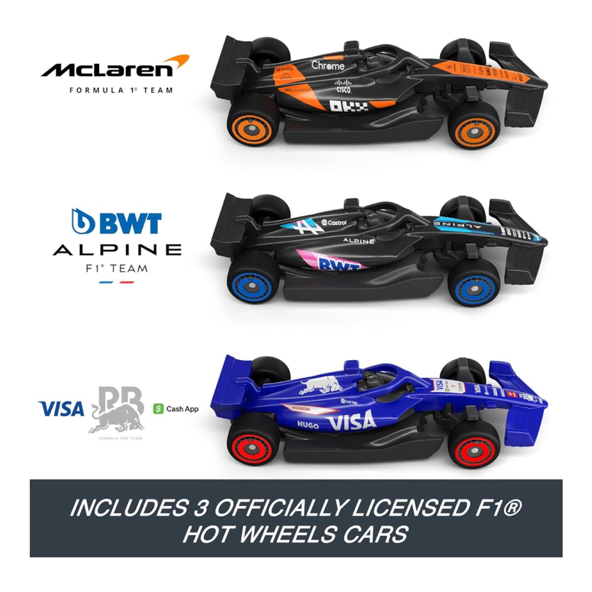 HOT WHEELS - Hot Wheels Formula 1 Circuito de carreras de Sprint