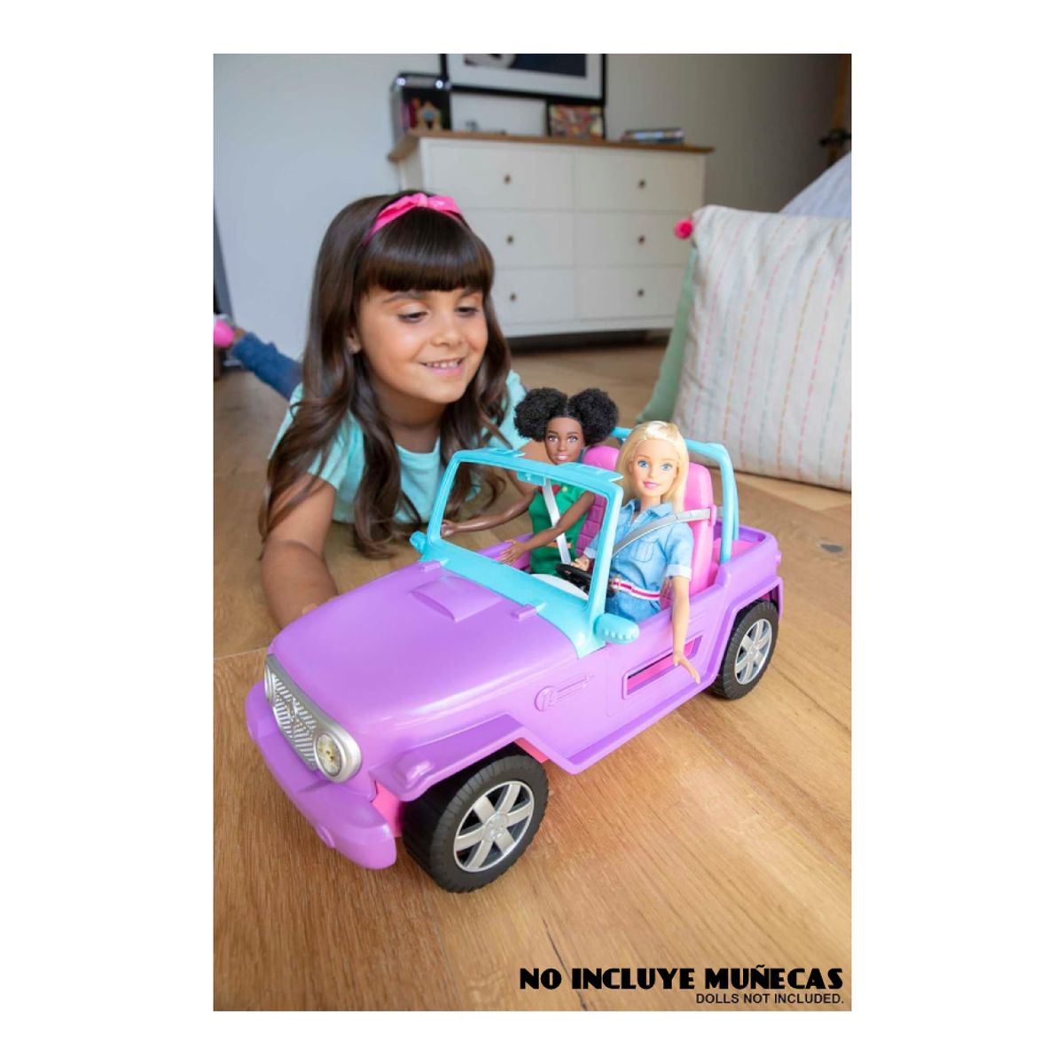 BARBIE - Barbie Auto Camioneta Jeep Todo Terreno para muñecas