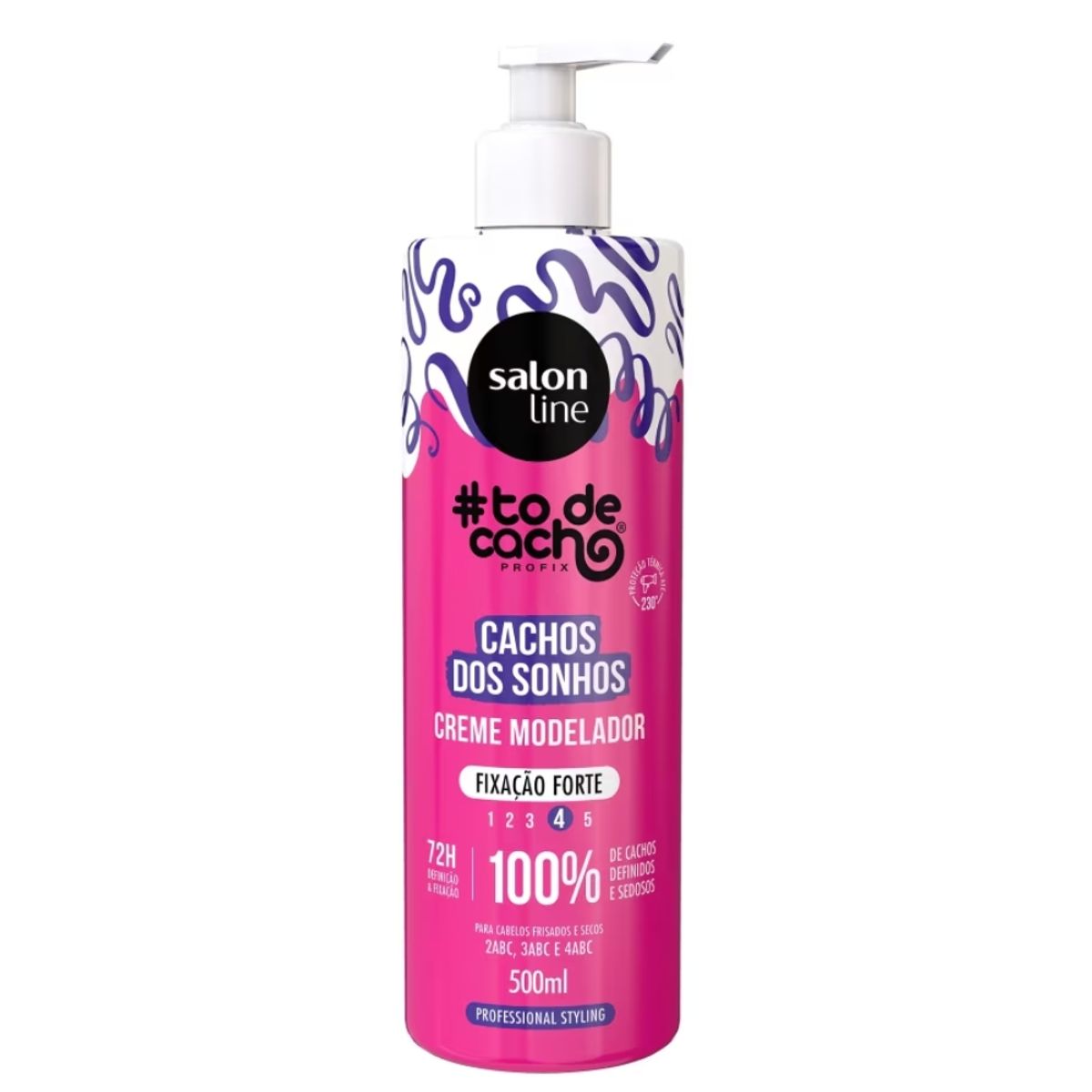 SALON LINE - Crema Modeladora Fuerte Cachos Dos Sonhos Salon Line 500ml
